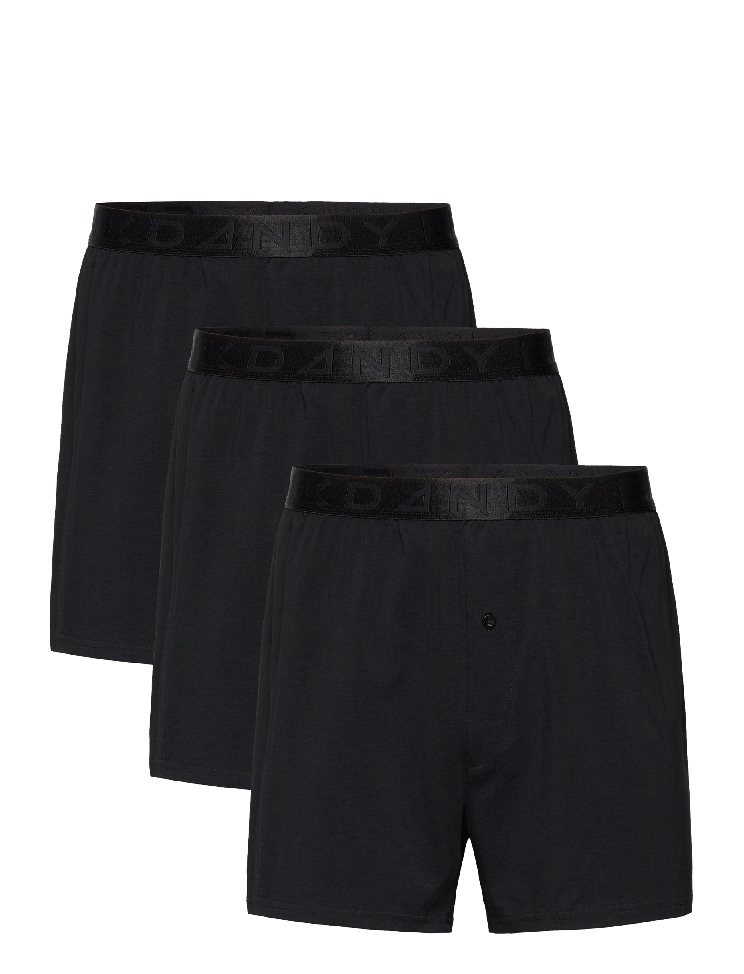 Frank Dandy 3-P Legend Organic Boxershorts, L, Black, Undertøj > Boksere, Herre