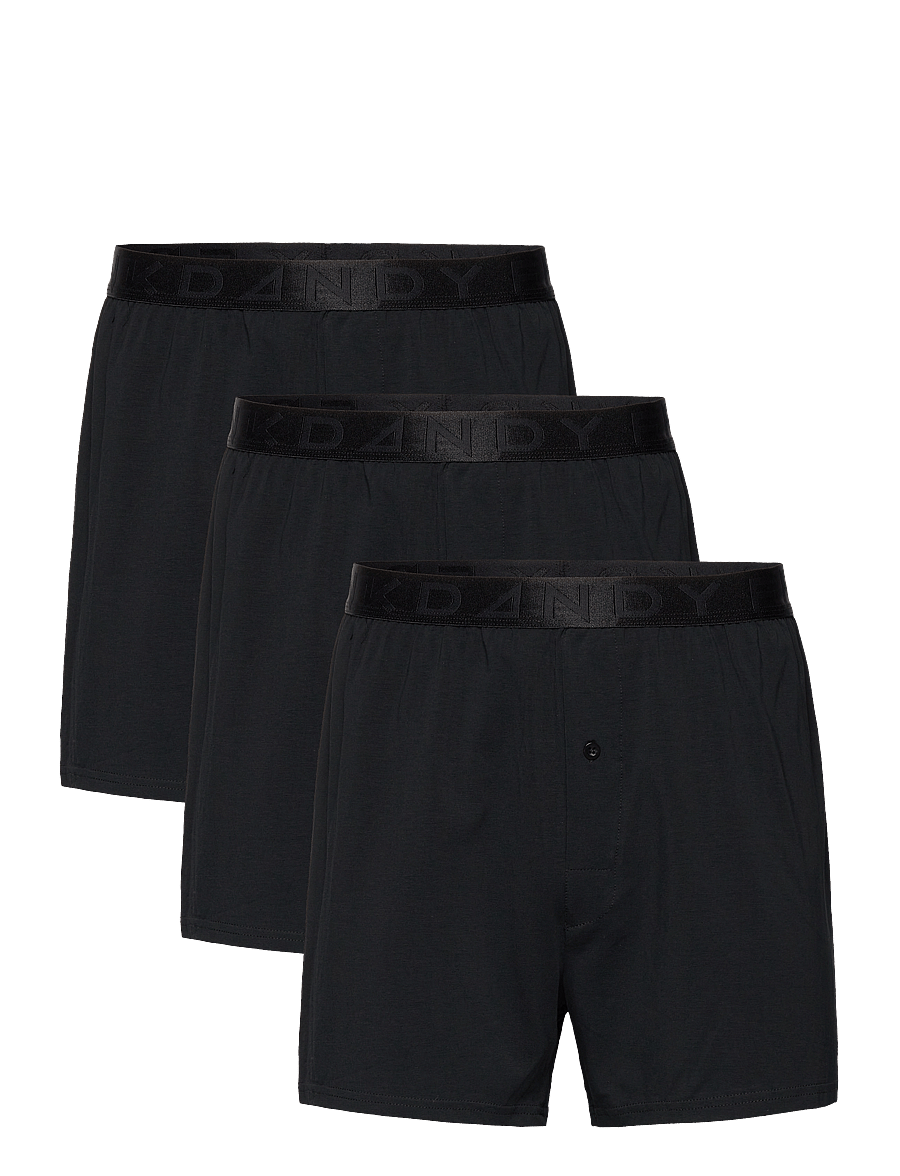 Frank Dandy - 3-P Legend Organic Boxershorts - multipakk aluspüksid - black - 0
