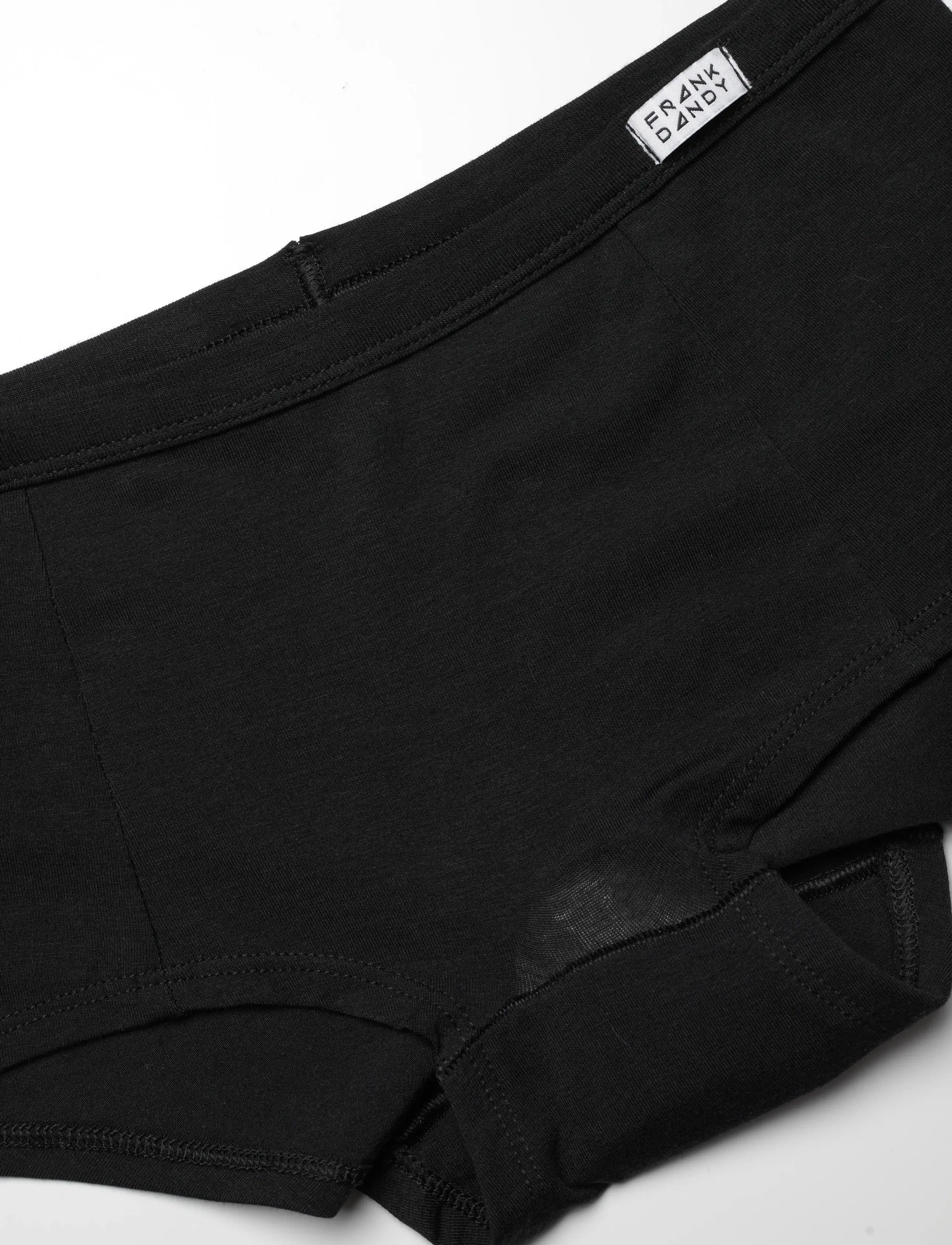 Frank Dandy - Women's Bamboo Legend Boxer - laveste priser - black - 2