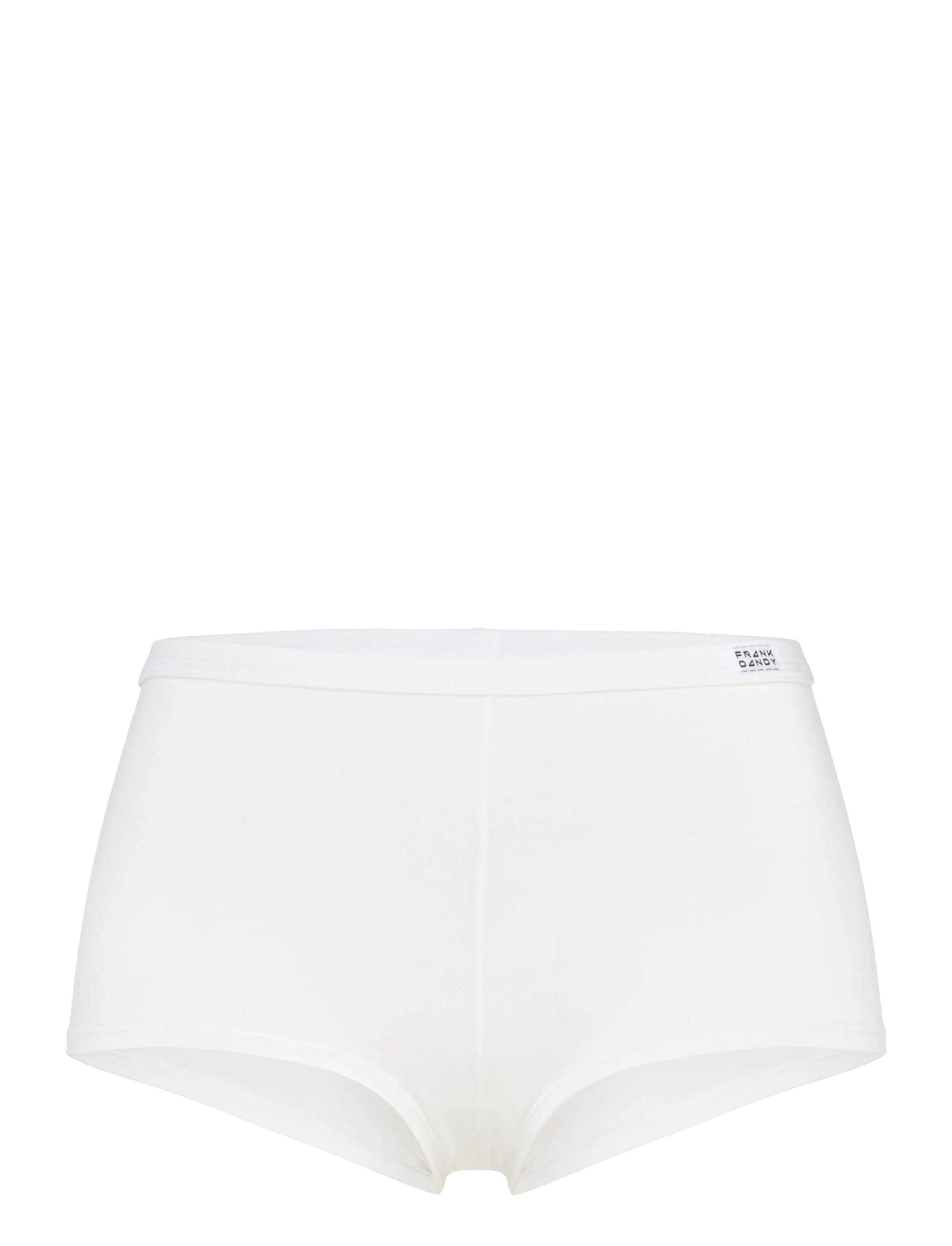 Frank Dandy Women's Bamboo Legend Boxer - Slips - WHITE / white