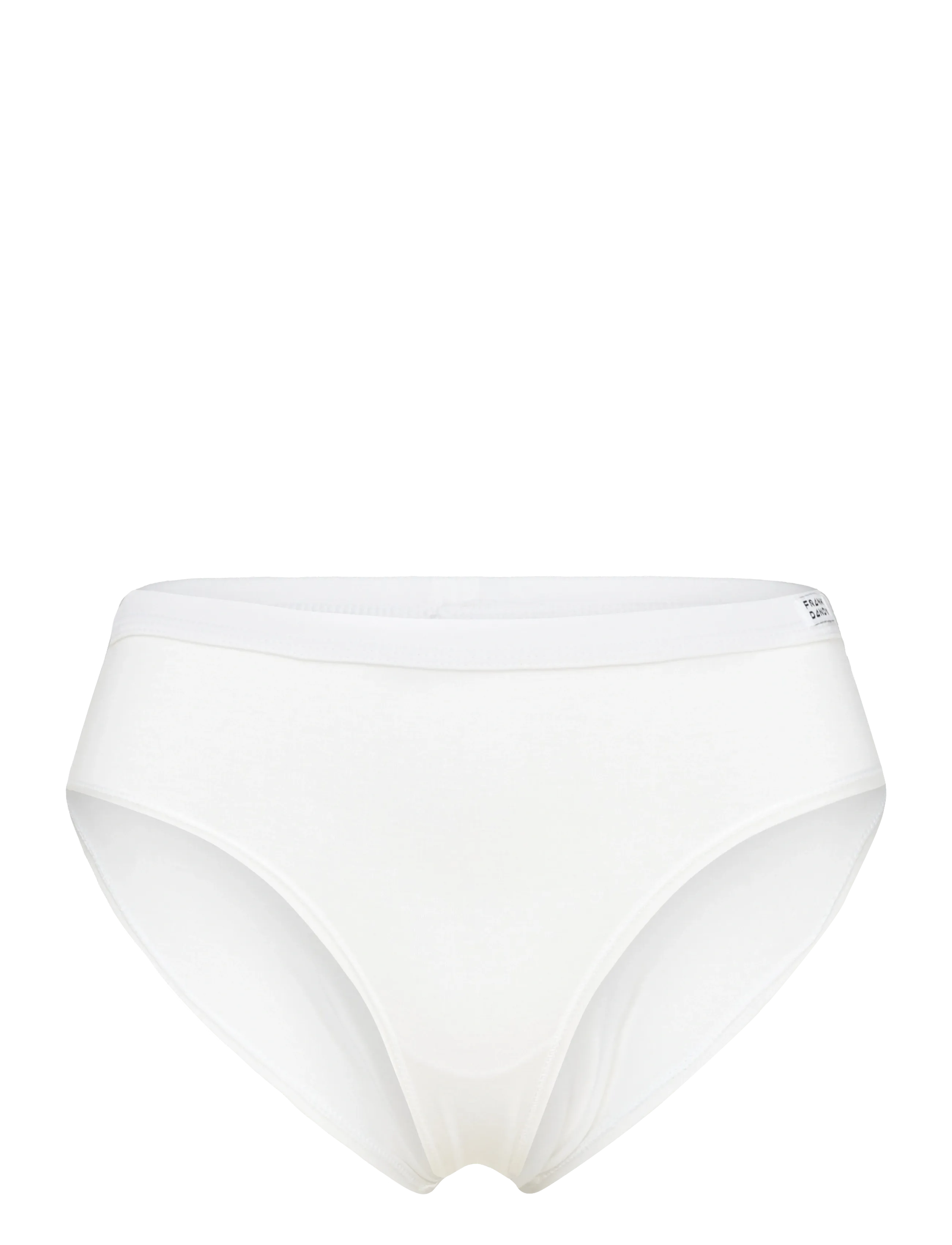 FRANK DANDY Damen's Bamboo Legend Hip Weiß - XS - Damen