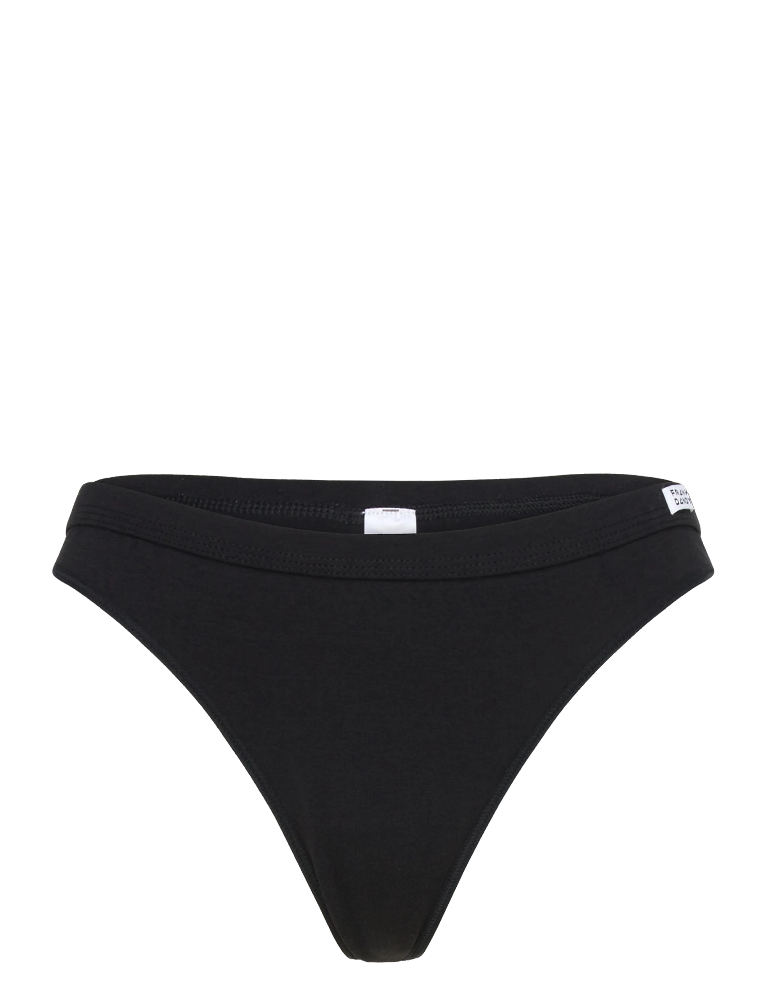 Frank Dandy Women's Bamboo Legend Thong - Frank Dandy - BLACK / black