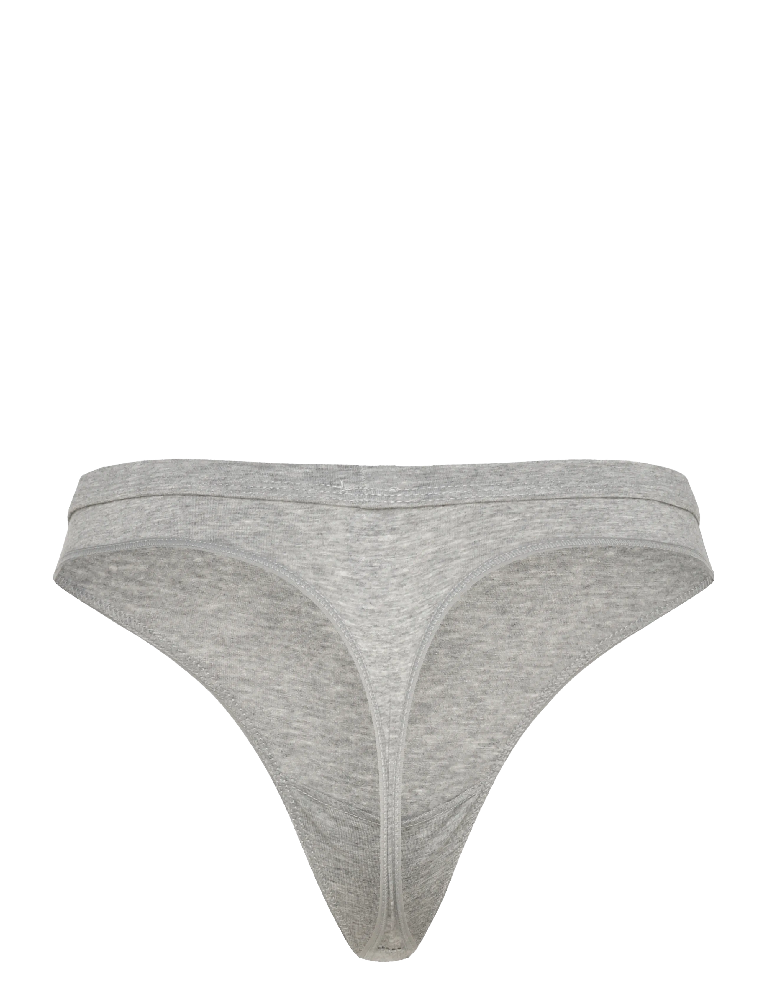 Frank Dandy - Women's Bamboo Legend Thong - laveste priser - grey melange - 1