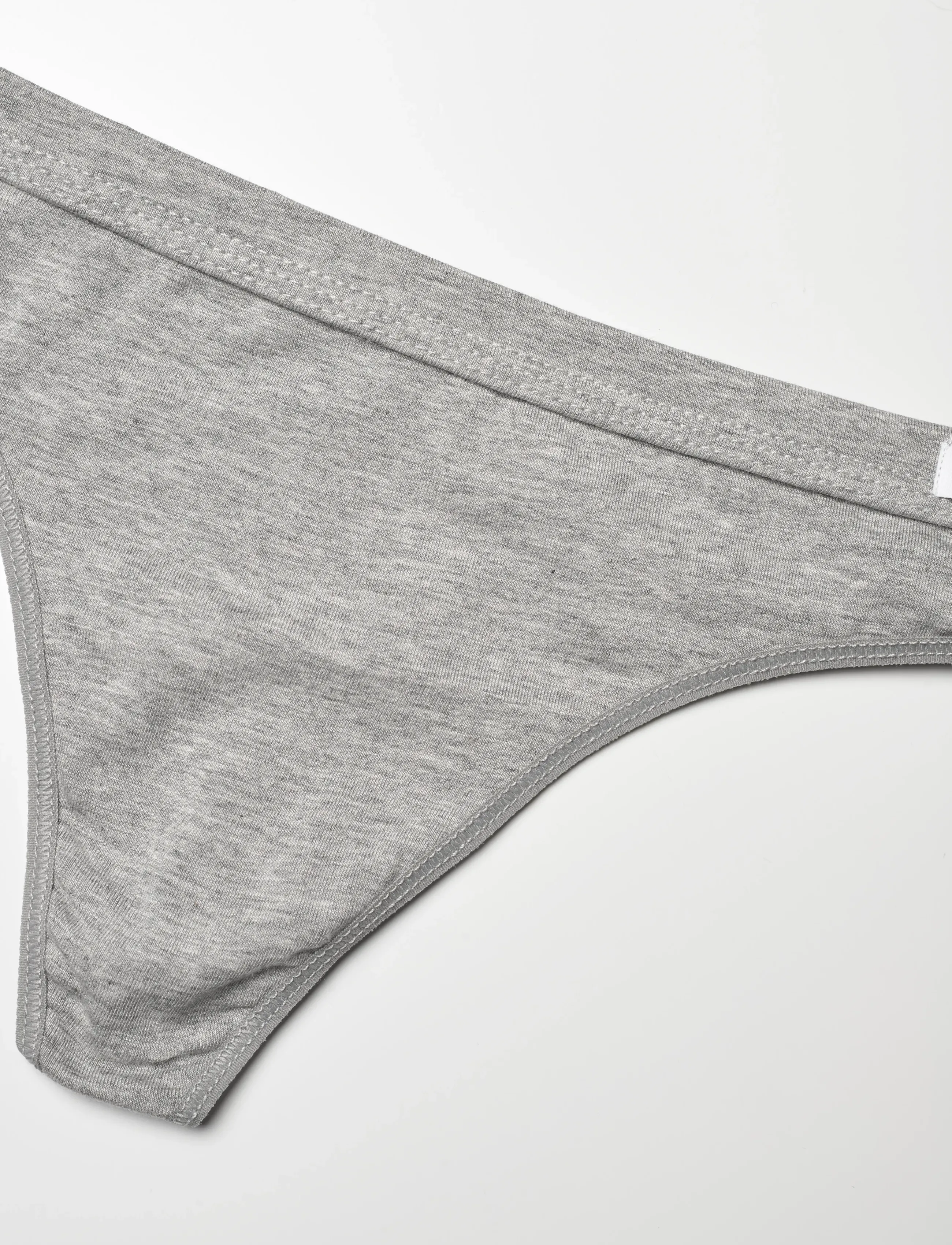 Frank Dandy - Women's Bamboo Legend Thong - laveste priser - grey melange - 2