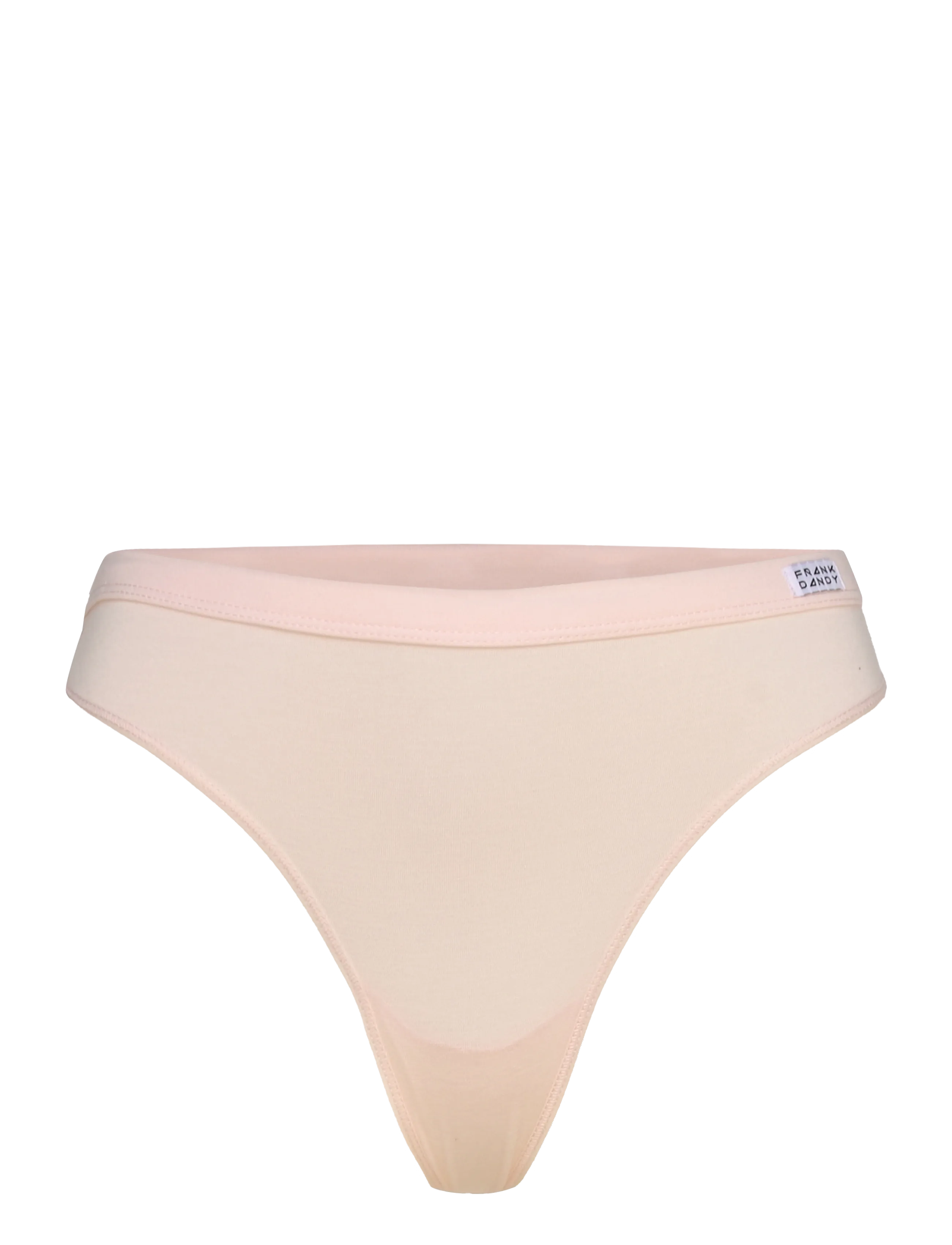 Frank Dandy Women's Bamboo Legend Thong - Slips - SOFT PINK / pink/rose