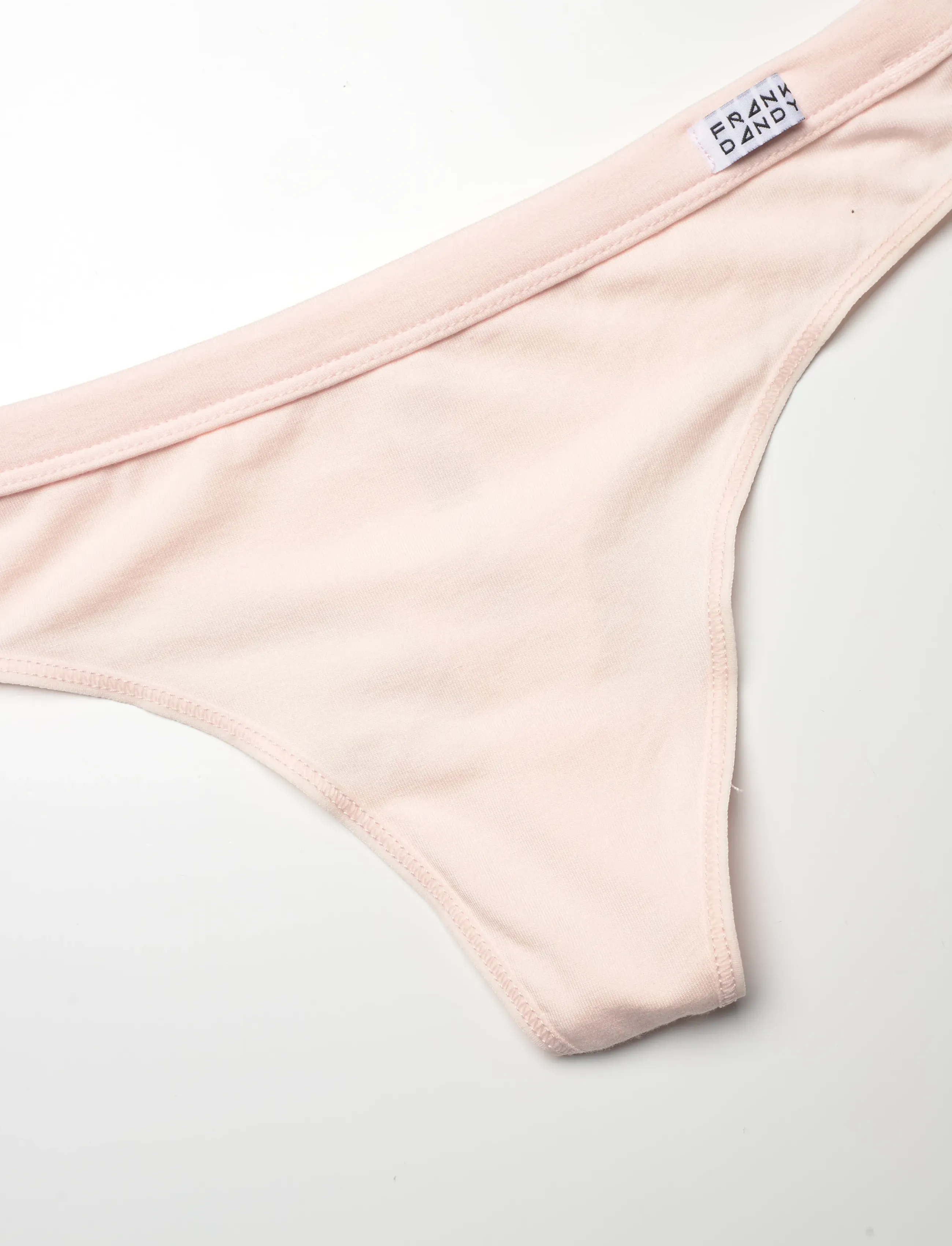 Frank Dandy - Women's Bamboo Legend Thong - laveste priser - soft pink - 2