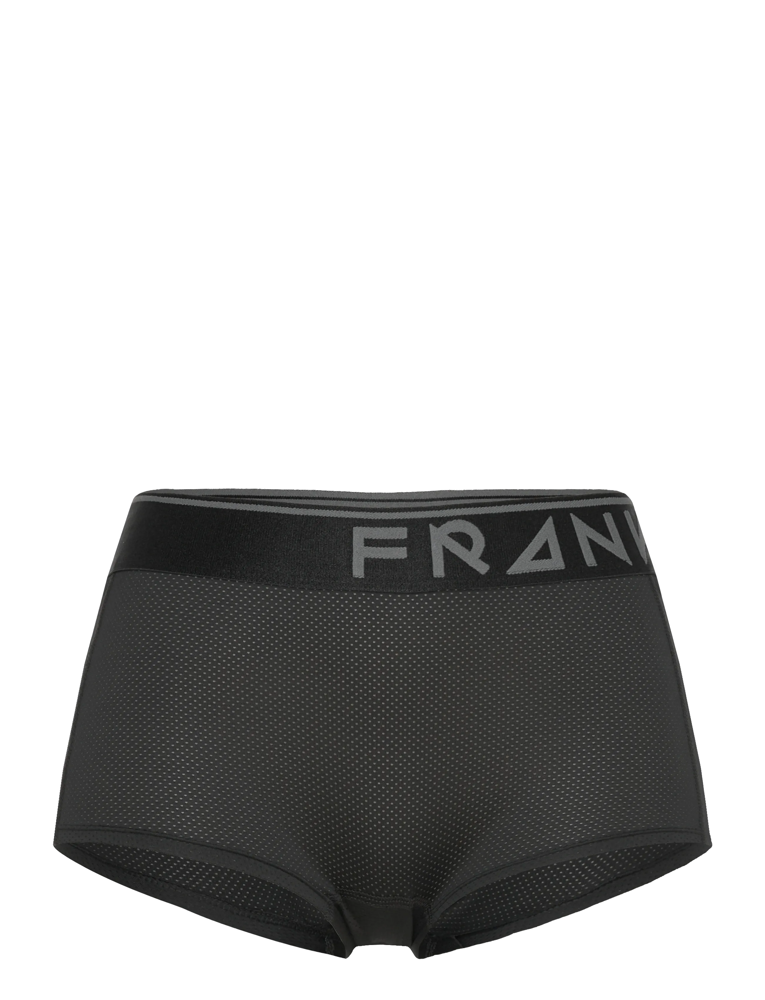 Frank Dandy Women's Legend Mesh Boxer - Slips - BLACK / black