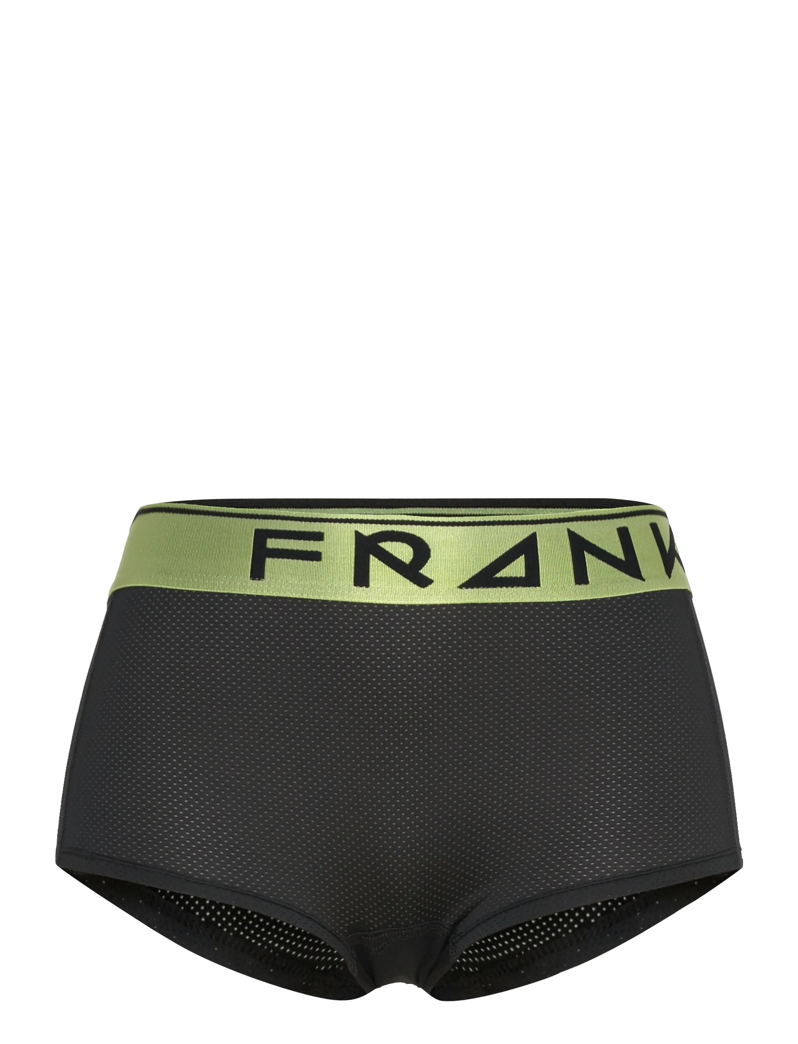 Frank Dandy Women's Legend Mesh Boxer - Slips - LT GREEN / black