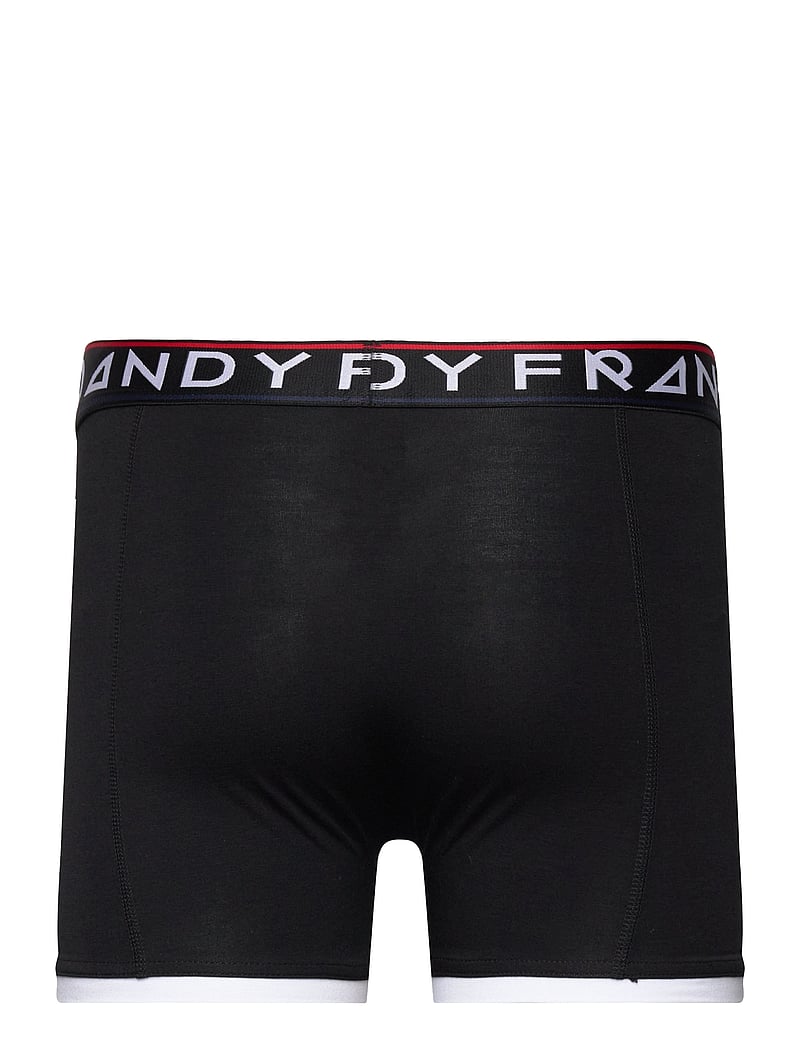 Frank Dandy - 5-P St Paul Bamboo Boxer - aluspükste mitmikpakk - black/black/navy/grey melange/red - 2