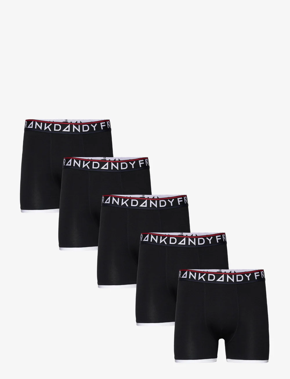 Frank Dandy - 5-P St Paul Bamboo Boxer - multipack kalsonger - black - 0