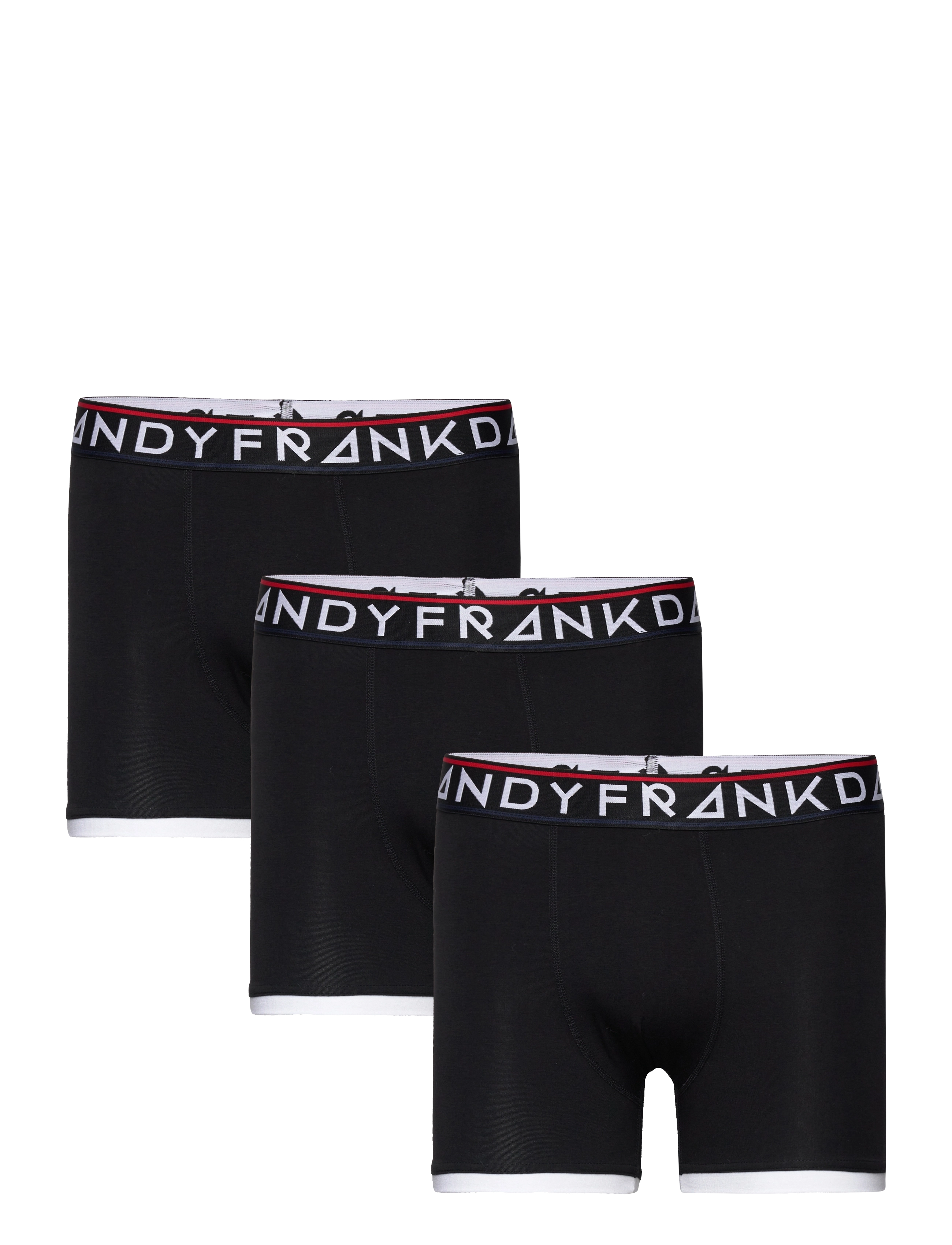 Frank Dandy 3-P St Paul Bamboo Boxer, XXL, Black, Undertøj > Boksere, Herre
