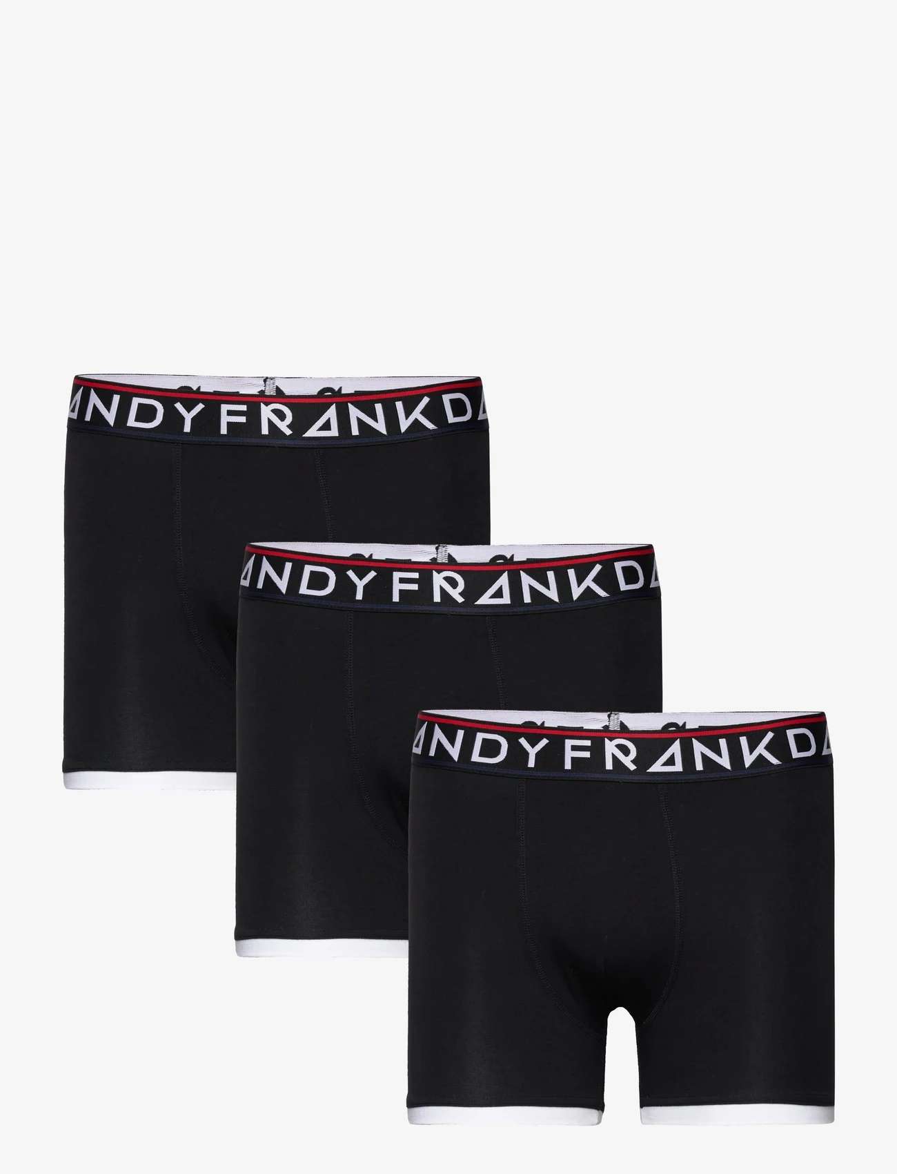 Frank Dandy - 3-P St Paul Bamboo Boxer - lot de sous-vêtements - black - 0