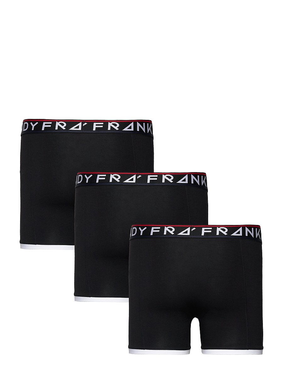 Frank Dandy - 3-P St Paul Bamboo Boxer - multipack underpants - black - 1