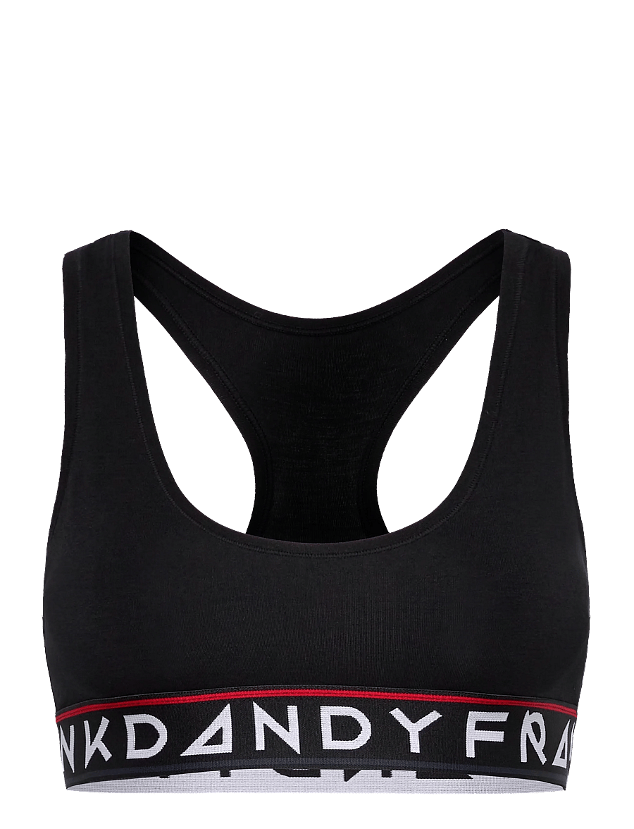 Frank Dandy - W's St Paul Bamboo Bralette - bralette - black - 0