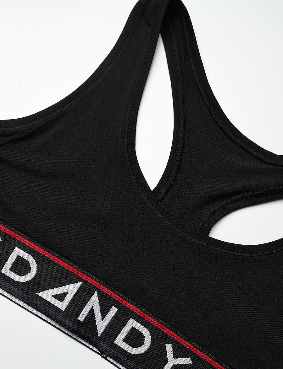 Frank Dandy - W's St Paul Bamboo Bralette - bralette - black - 2