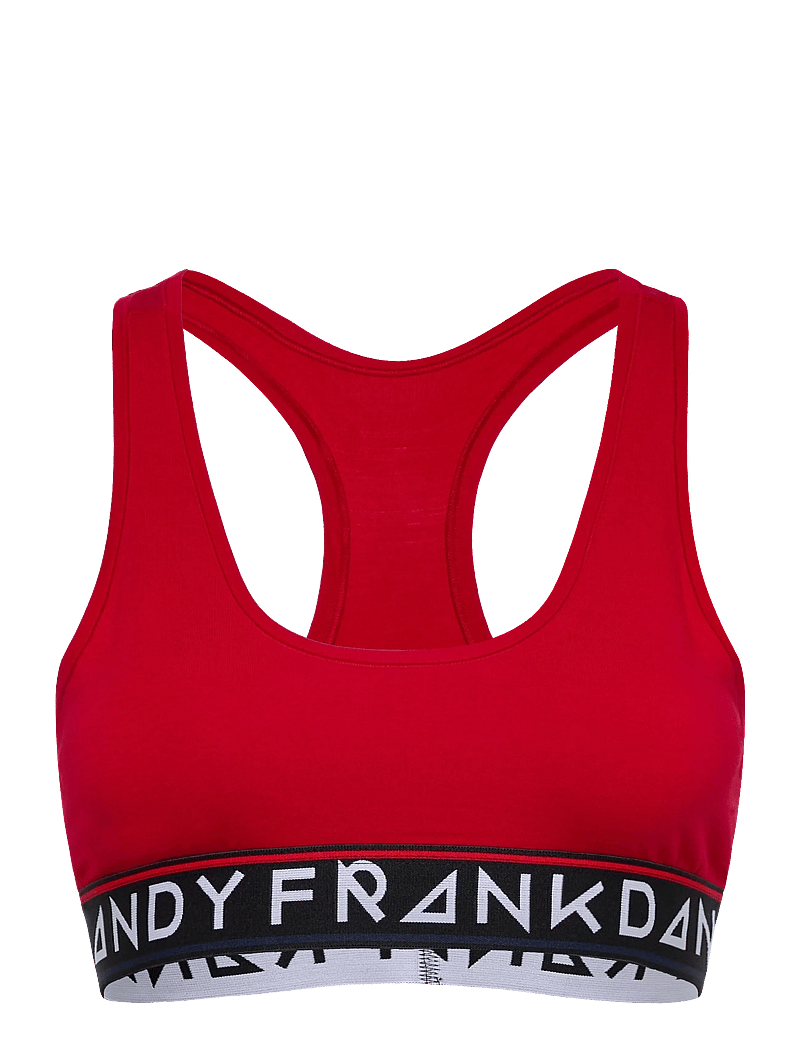 Frank Dandy - W's St Paul Bamboo Bralette - bralette - red - 0