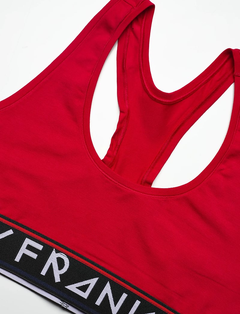 Frank Dandy - W's St Paul Bamboo Bralette - bralette - red - 2