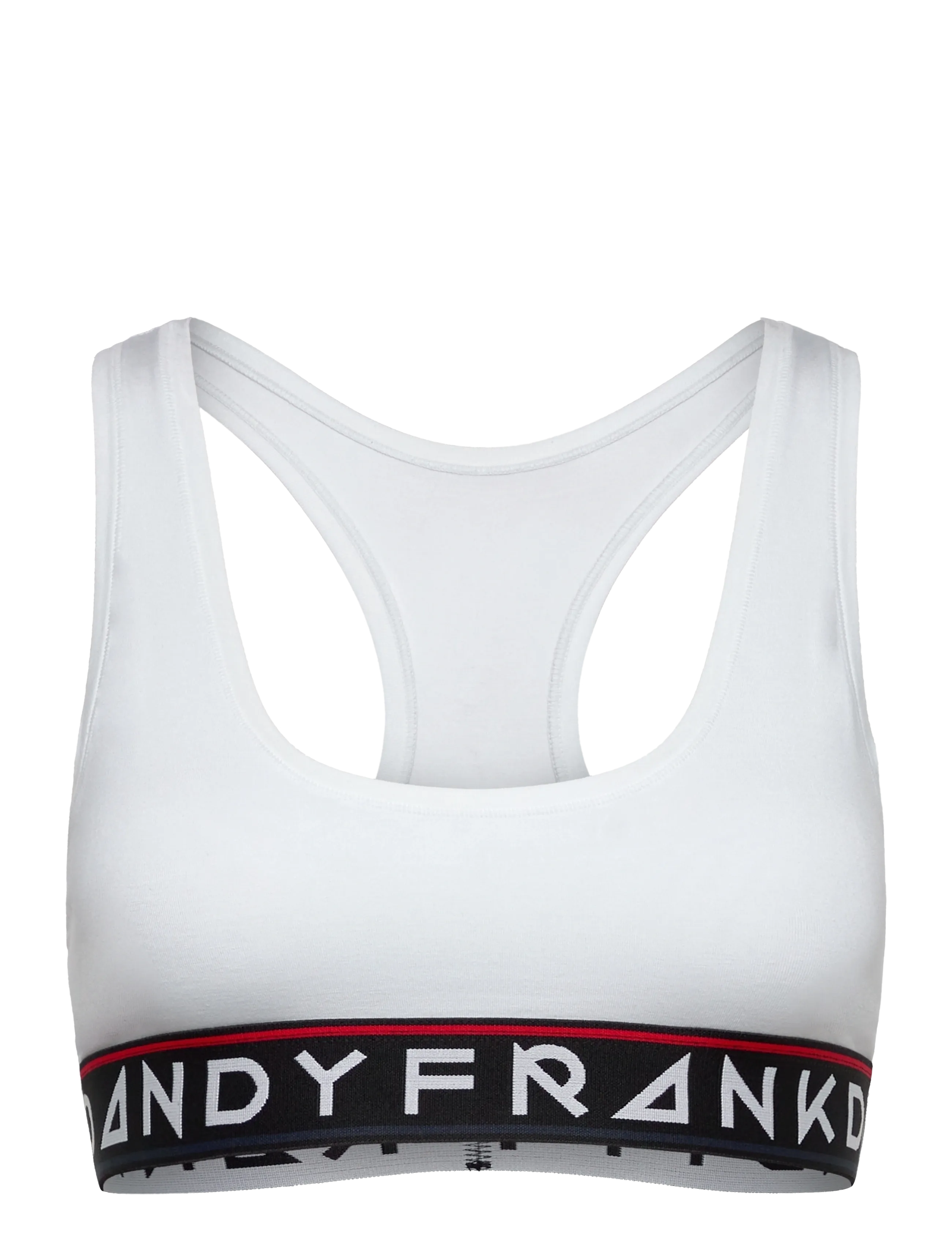 FRANK DANDY W's St Paul Bamboo Bralette Weiß - L - Damen