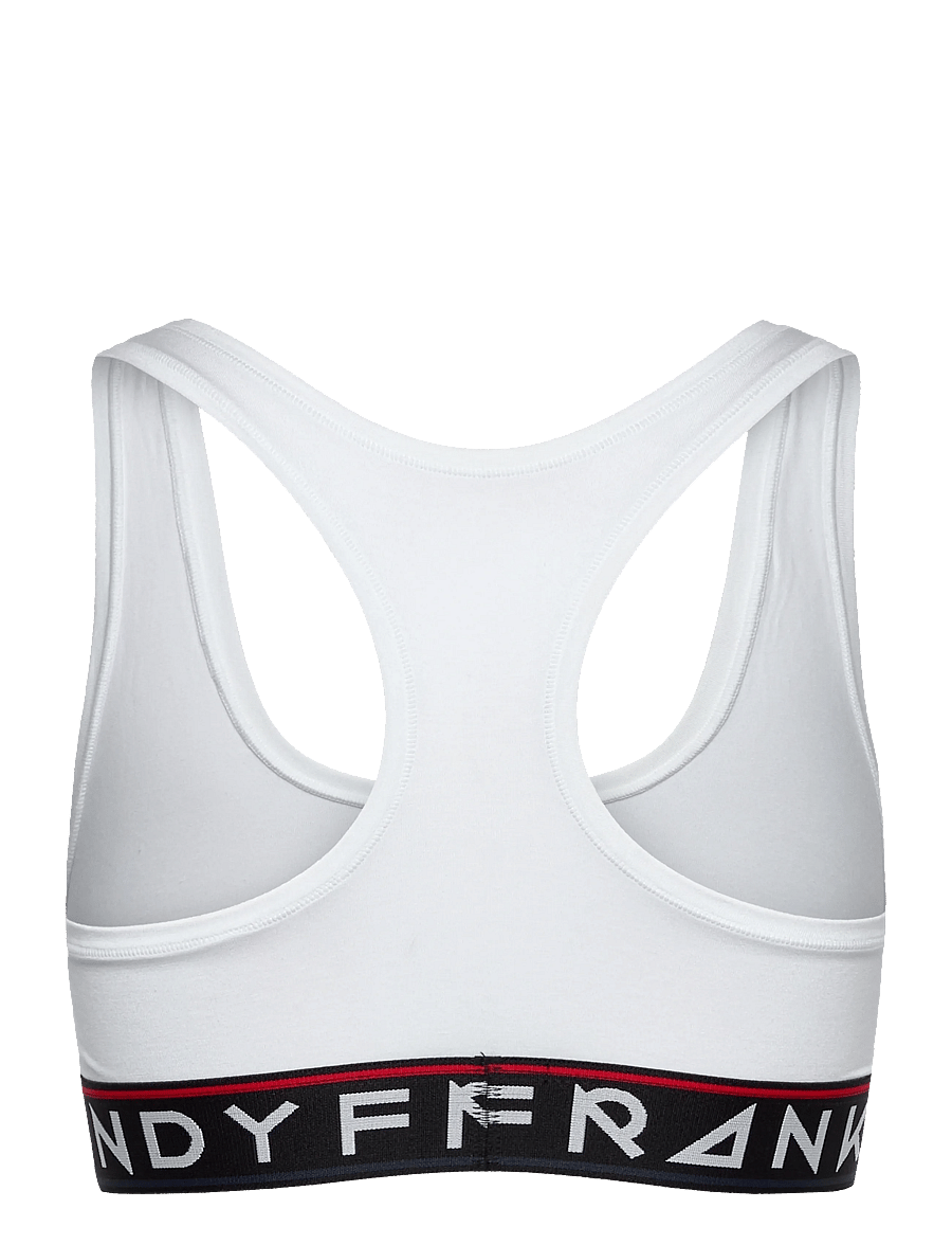 Frank Dandy - W's St Paul Bamboo Bralette - rinnahoidja - white - 1