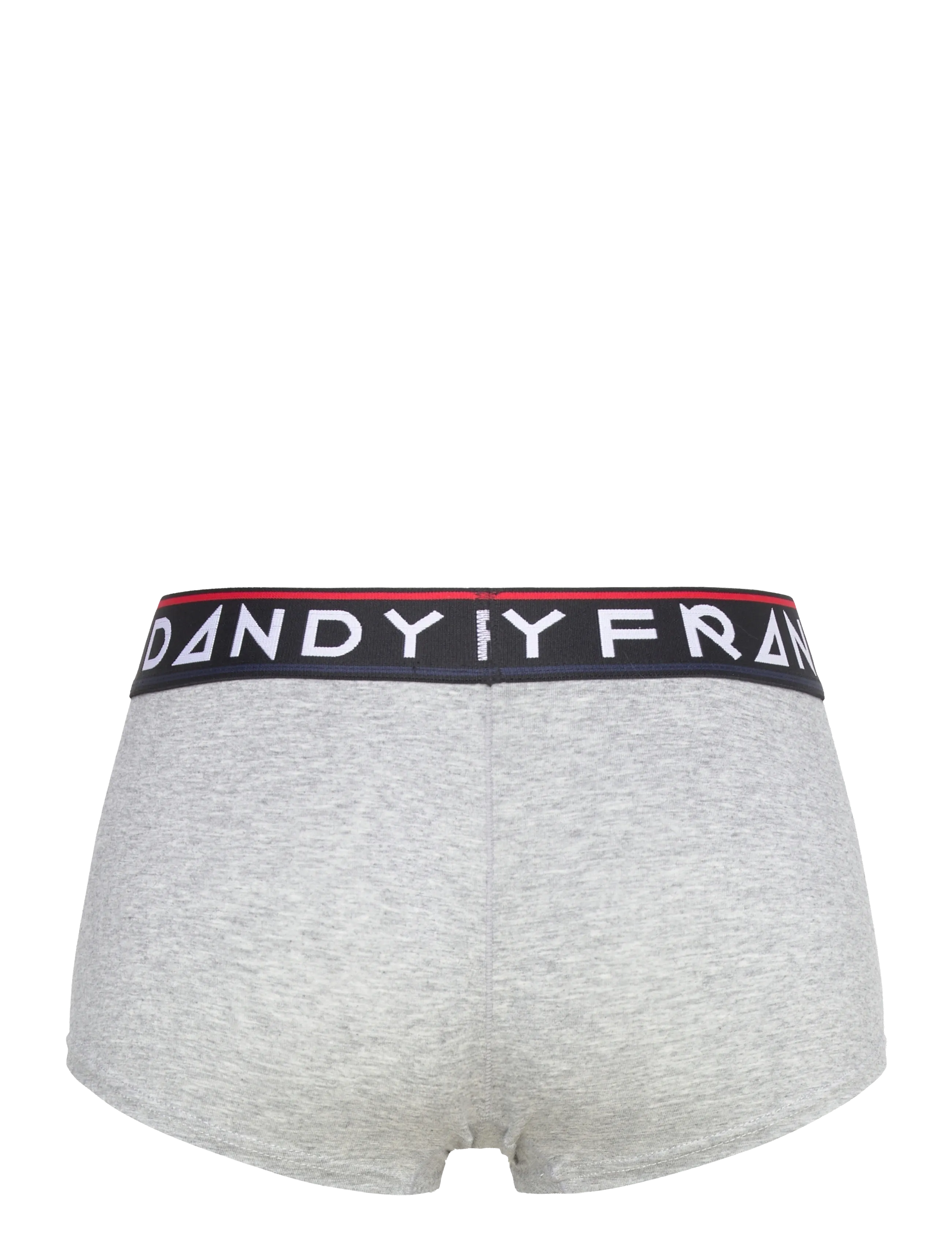 Frank Dandy - W's St Paul Bamboo Boxer - laveste priser - grey melange - 1