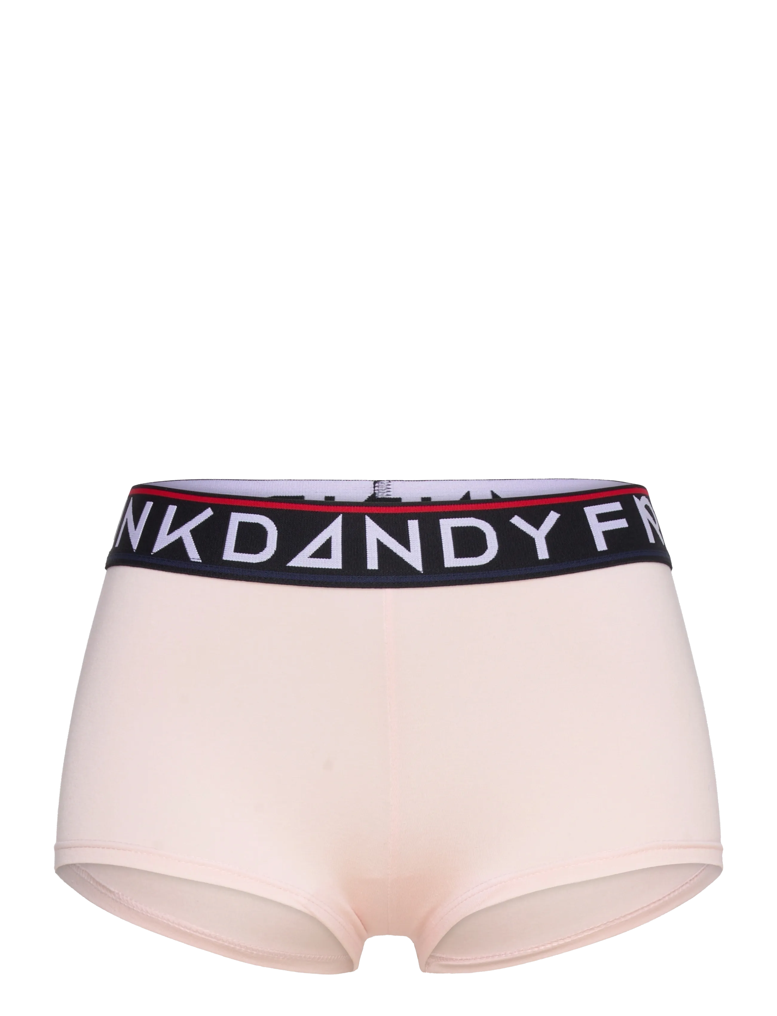 Frank Dandy W's St Paul Bamboo Boxer - Frank Dandy - SOFT PINK / black
