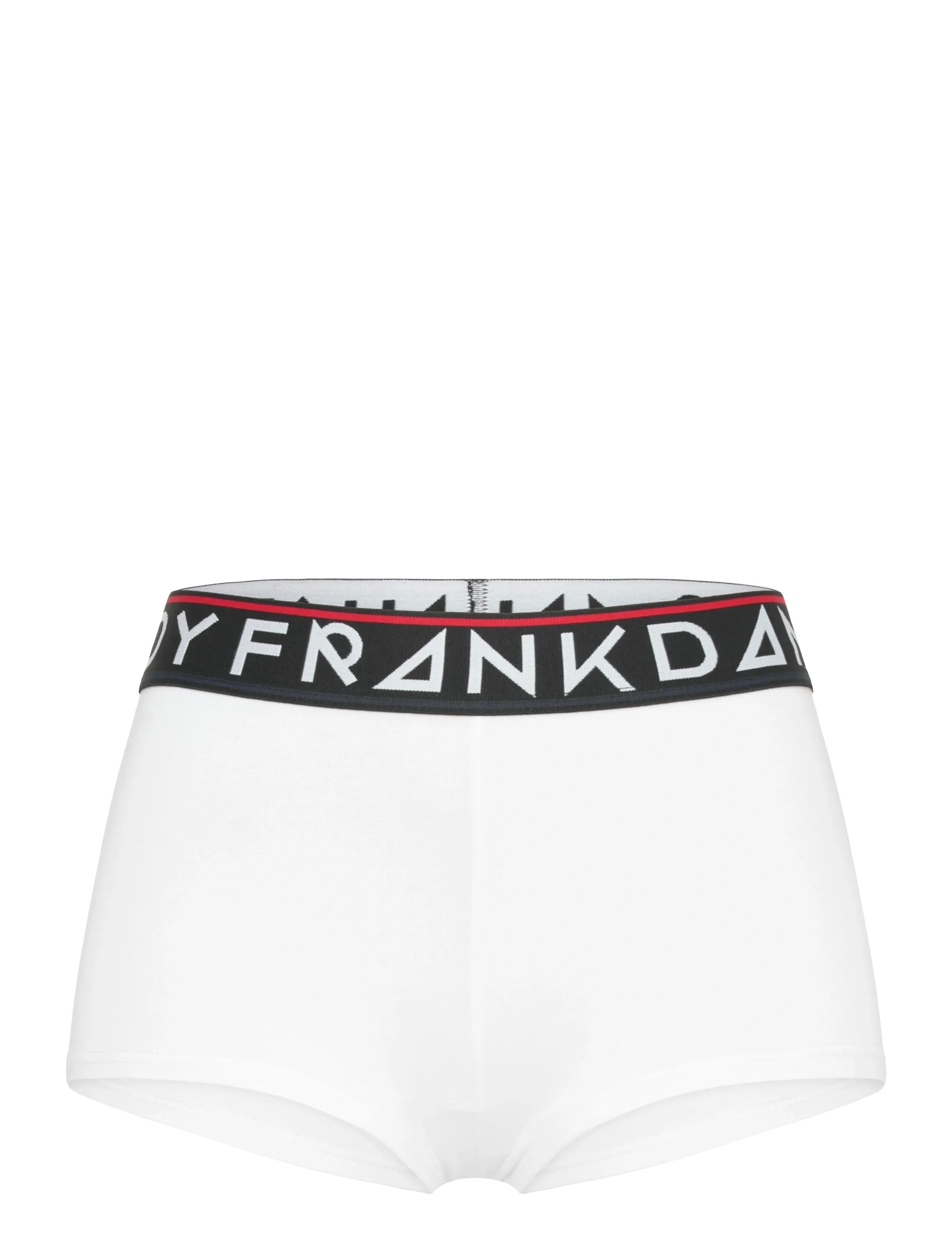 Frank Dandy W's St Paul Bamboo Boxer - Underkläder - WHITE / white