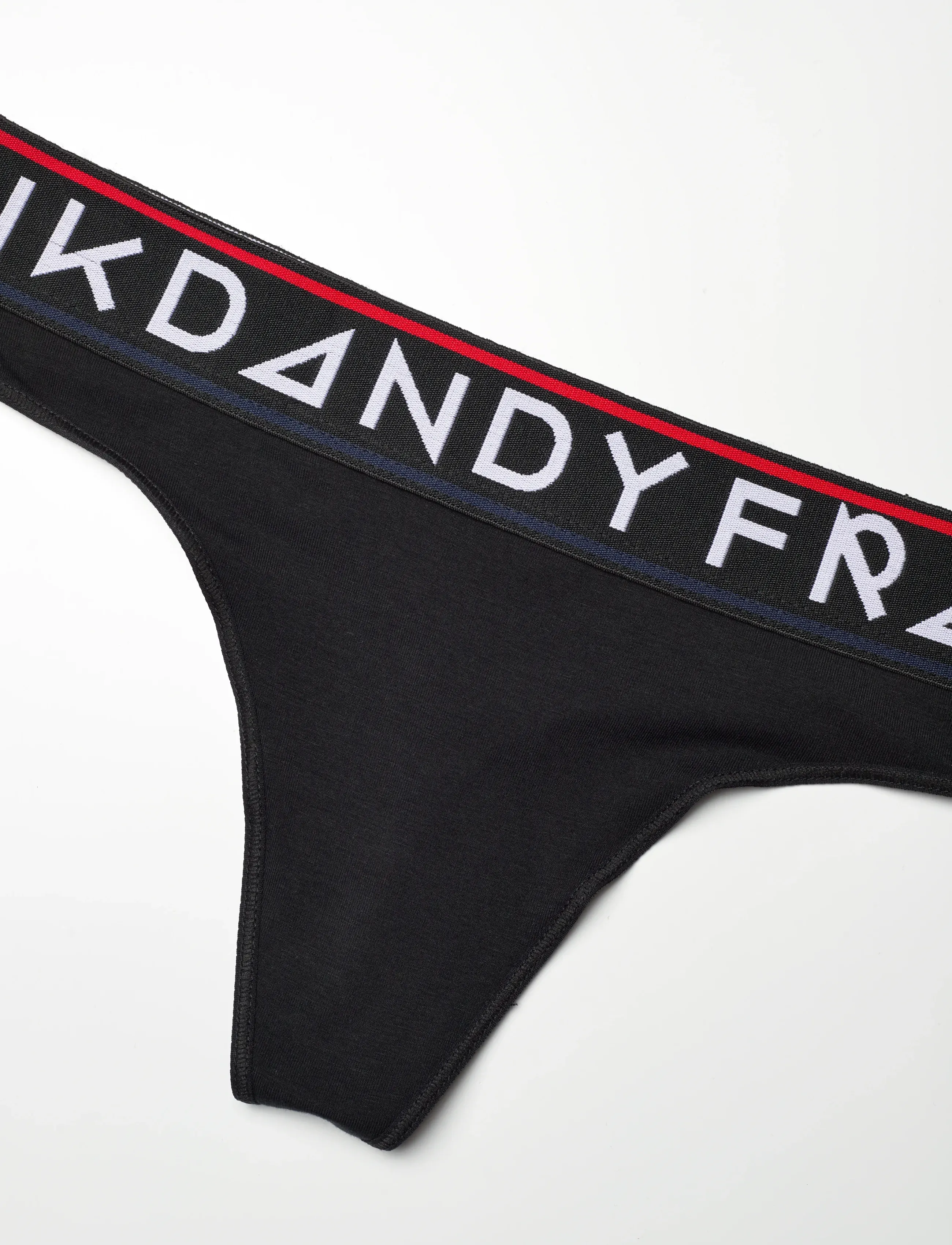 Frank Dandy - W's St Paul Bamboo Thong - laveste priser - black - 2