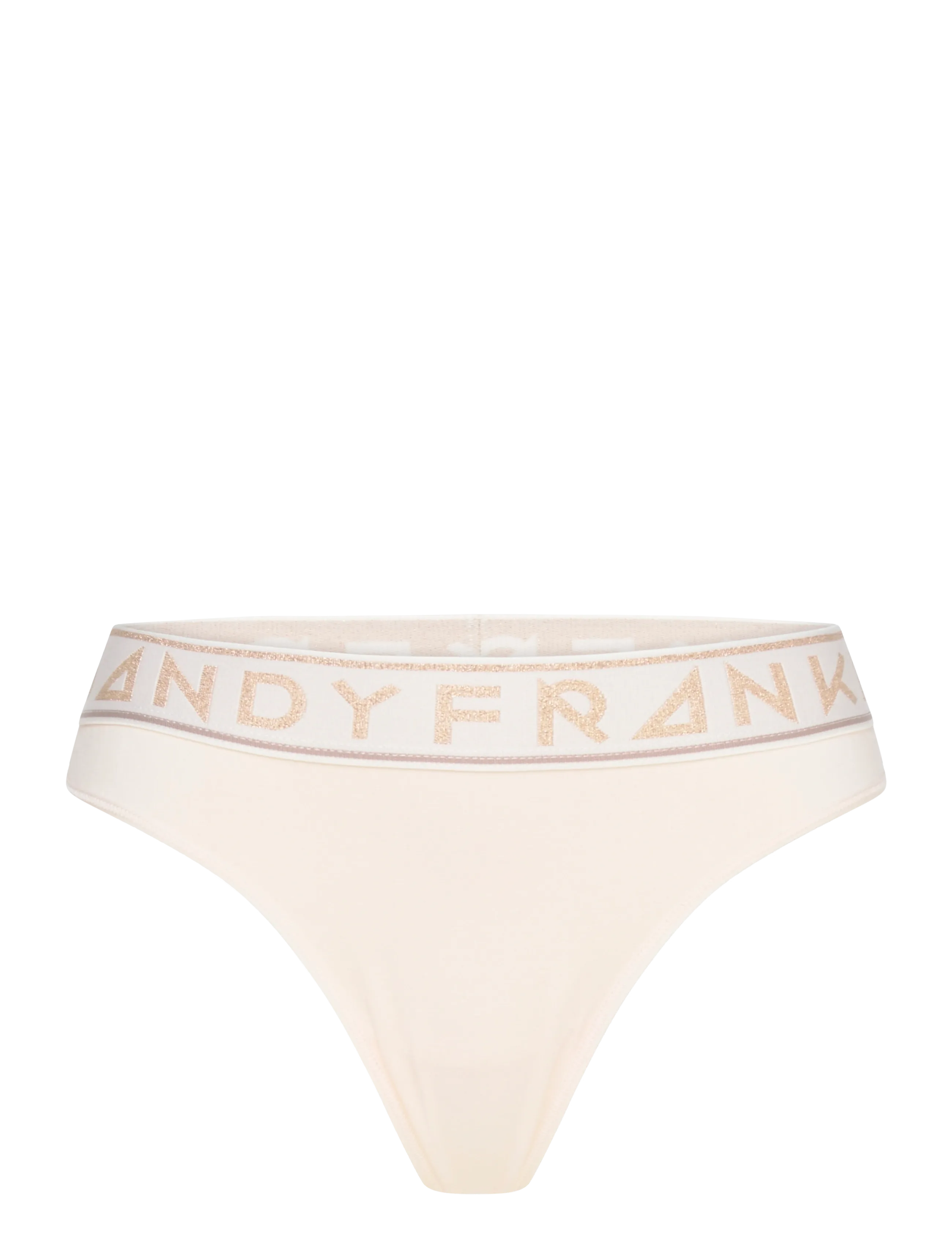 Frank Dandy W's St Paul Bamboo Thong - Underkläder - CREAM / beige