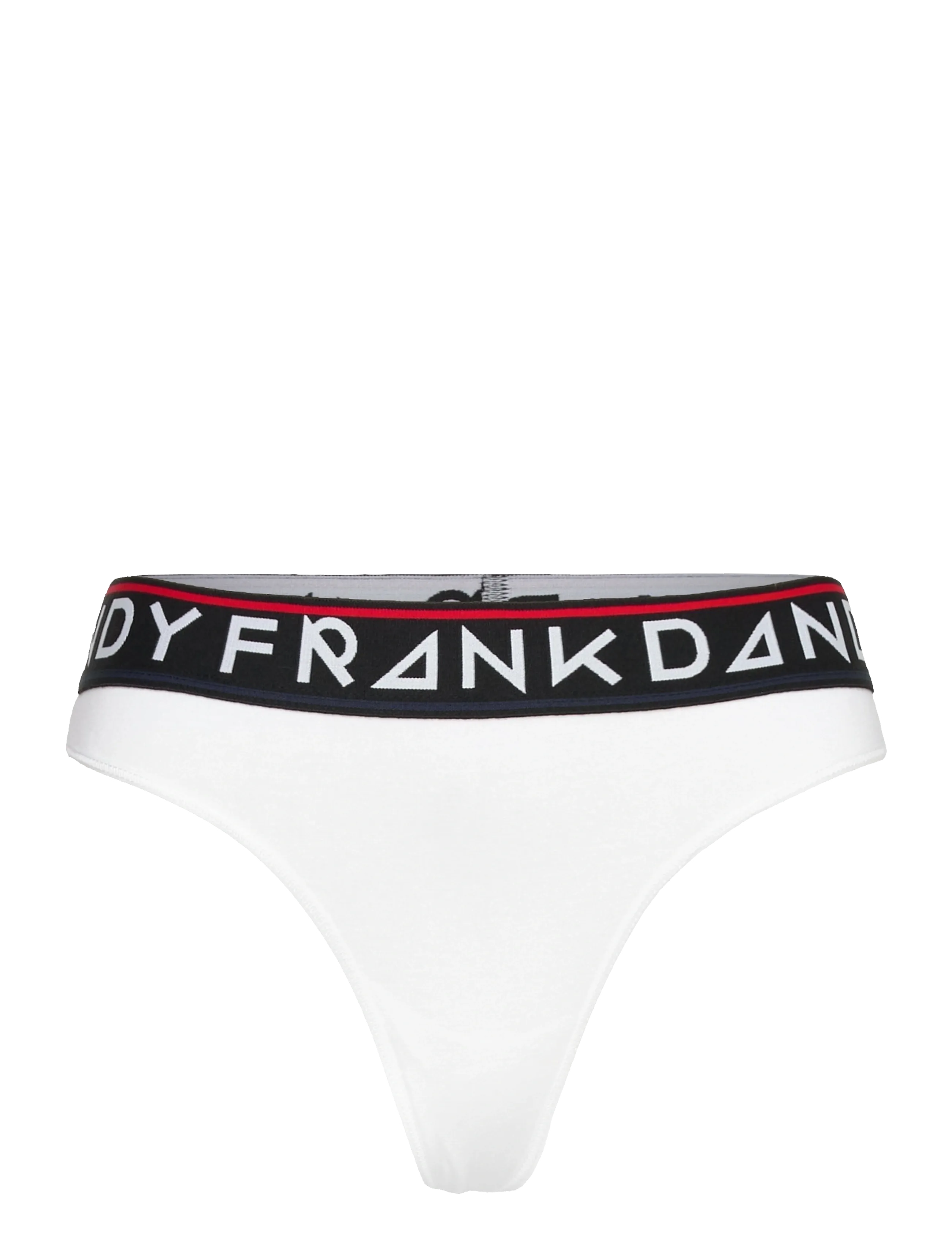 Frank Dandy W's St Paul Bamboo Thong - Trusser - WHITE / white