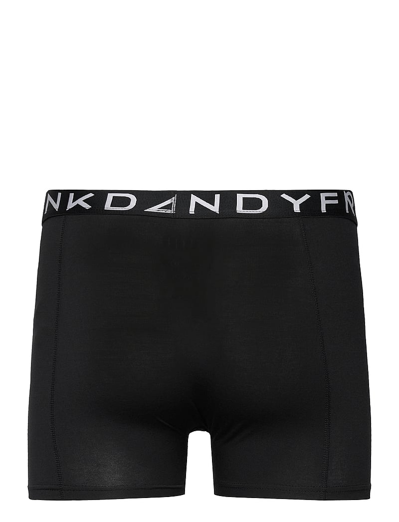 Frank Dandy - 7-P Solid Tencel Boxer - aluspükste mitmikpakk - black - 3
