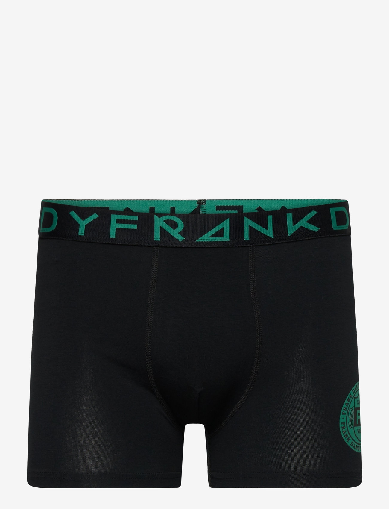 Frank Dandy - 3-P Patch Organic Boxer - blackgreen/blackred/blackblue - 2