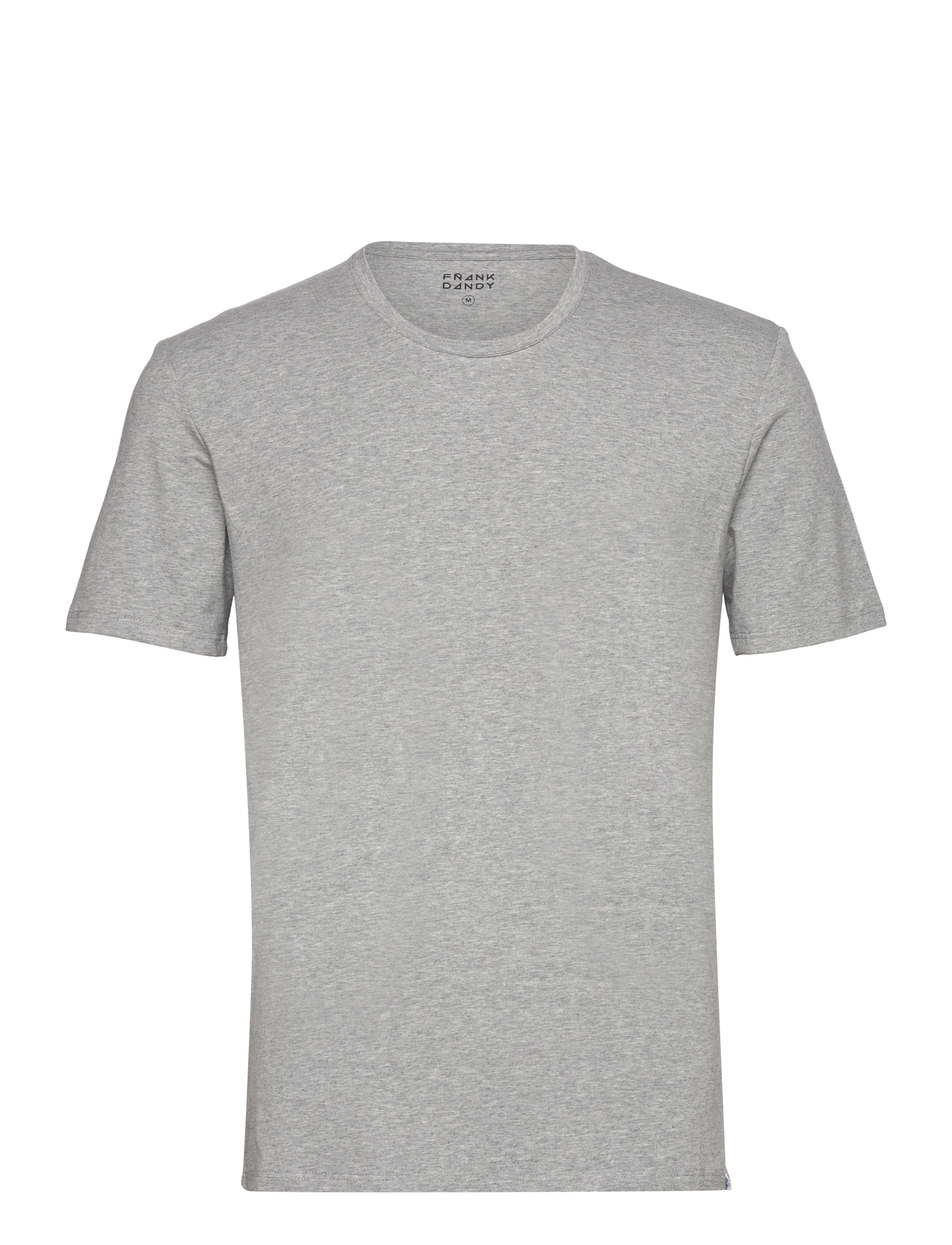 Frank Dandy Bamboo Tee, L, Grey, T-Shirts > Kortærmede, Herre