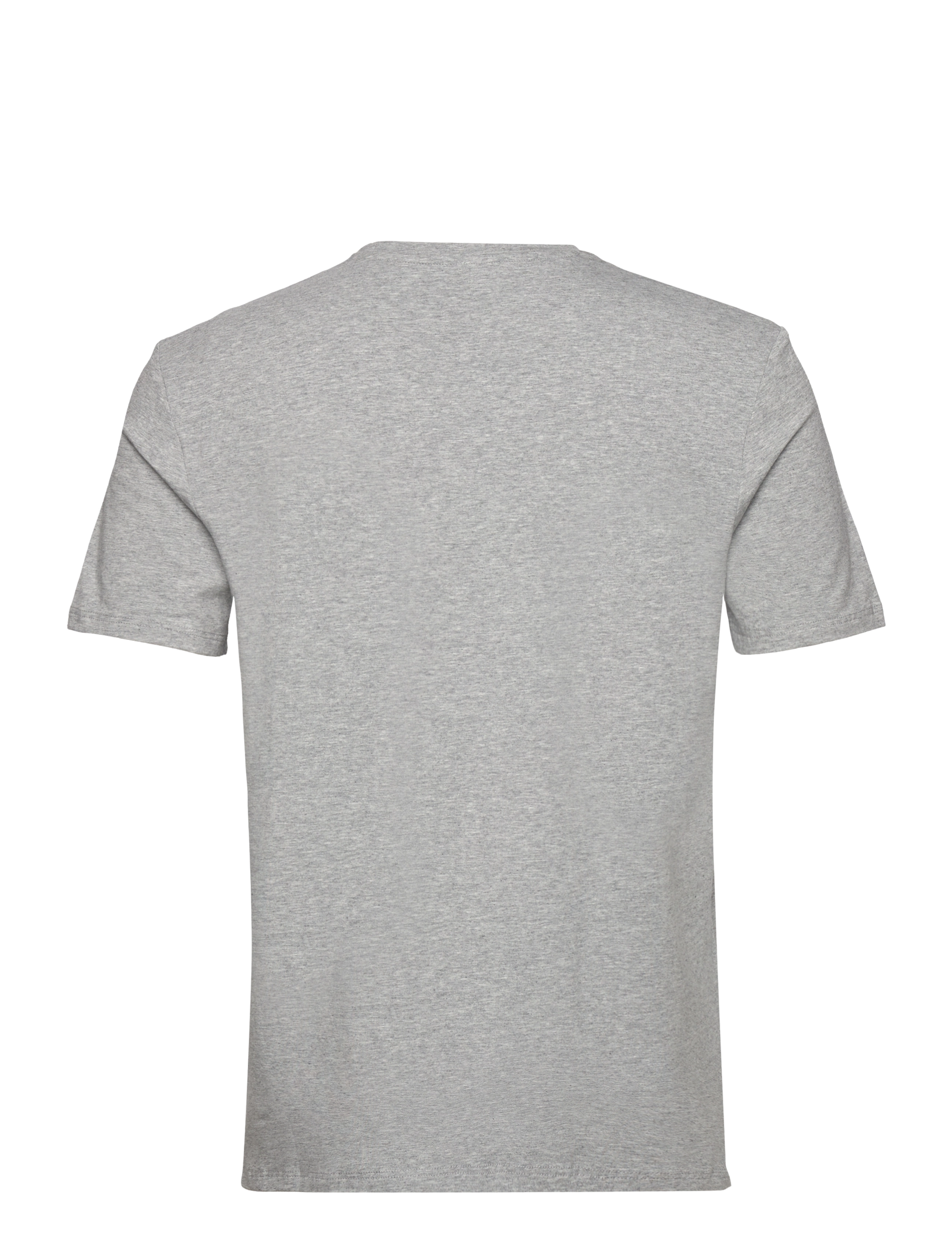 Frank Dandy - Bamboo Tee - kortærmede t-shirts - grey melange - 1