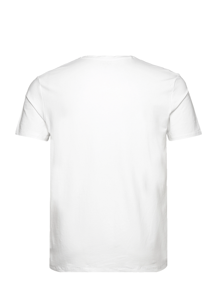 Frank Dandy - Bamboo Tee - kurzärmelige t-shirts - white - 1