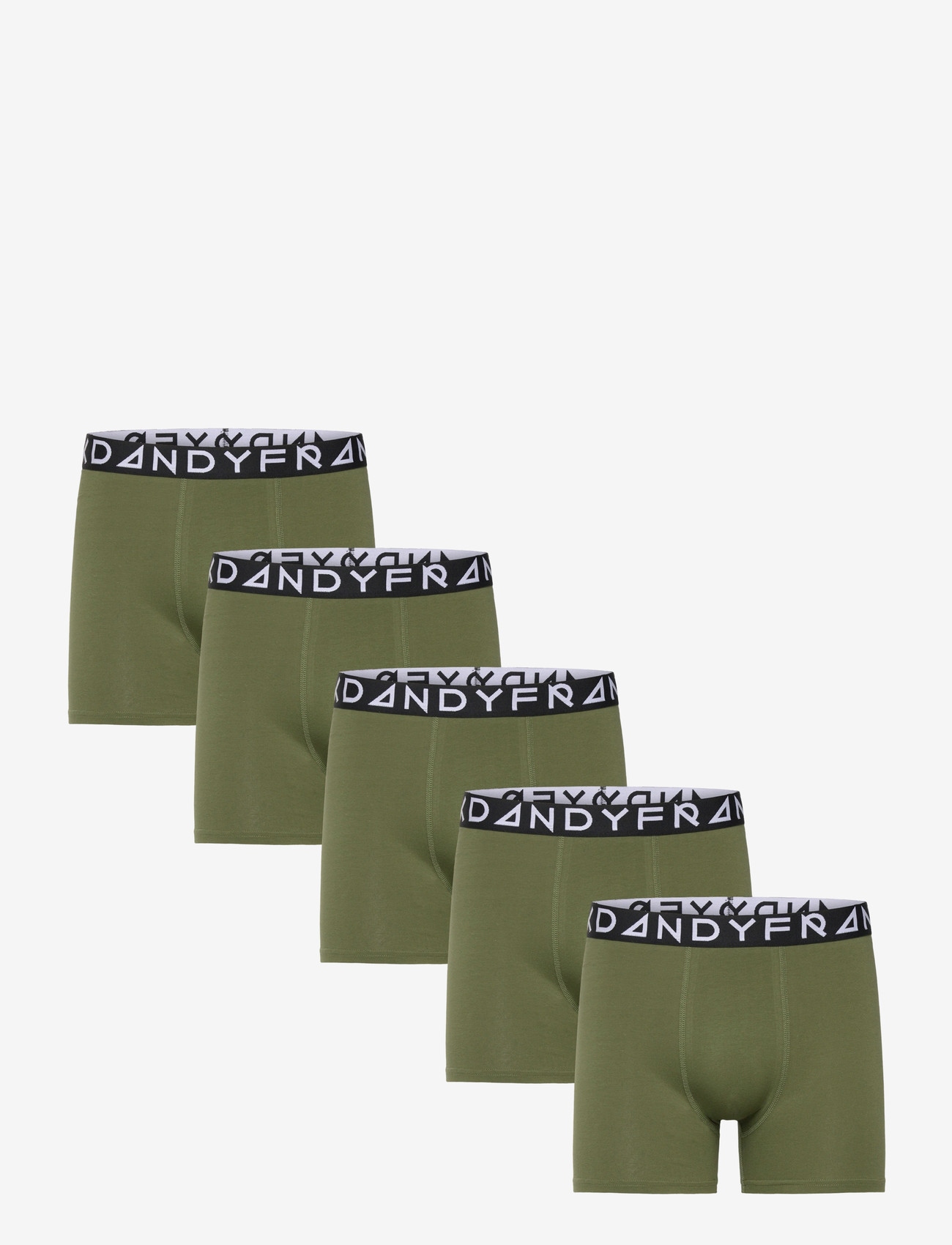 Frank Dandy - 5-Pack Basic boxer - julegaver under 500kr - olive - 0