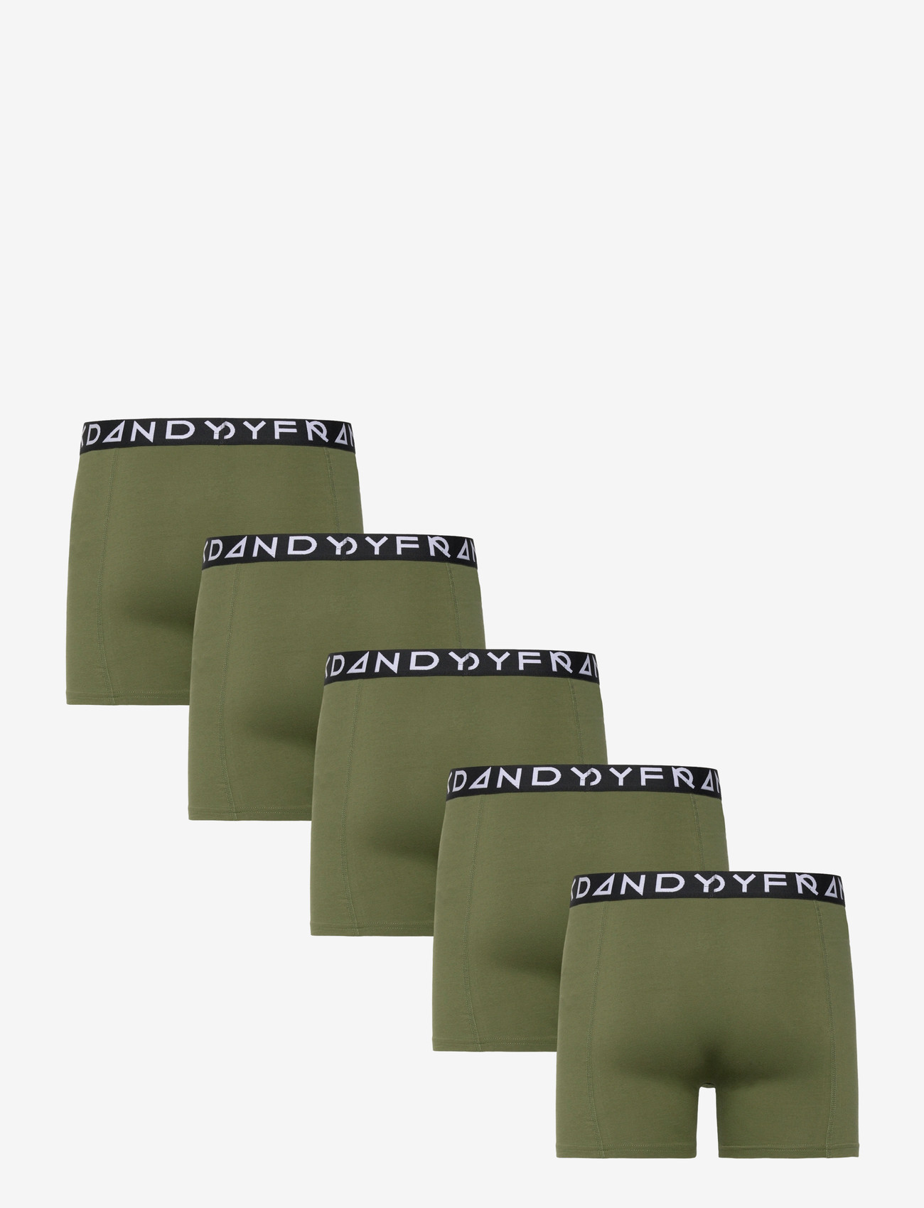 Frank Dandy - 5-Pack Basic boxer - julegaver under 500kr - olive - 1