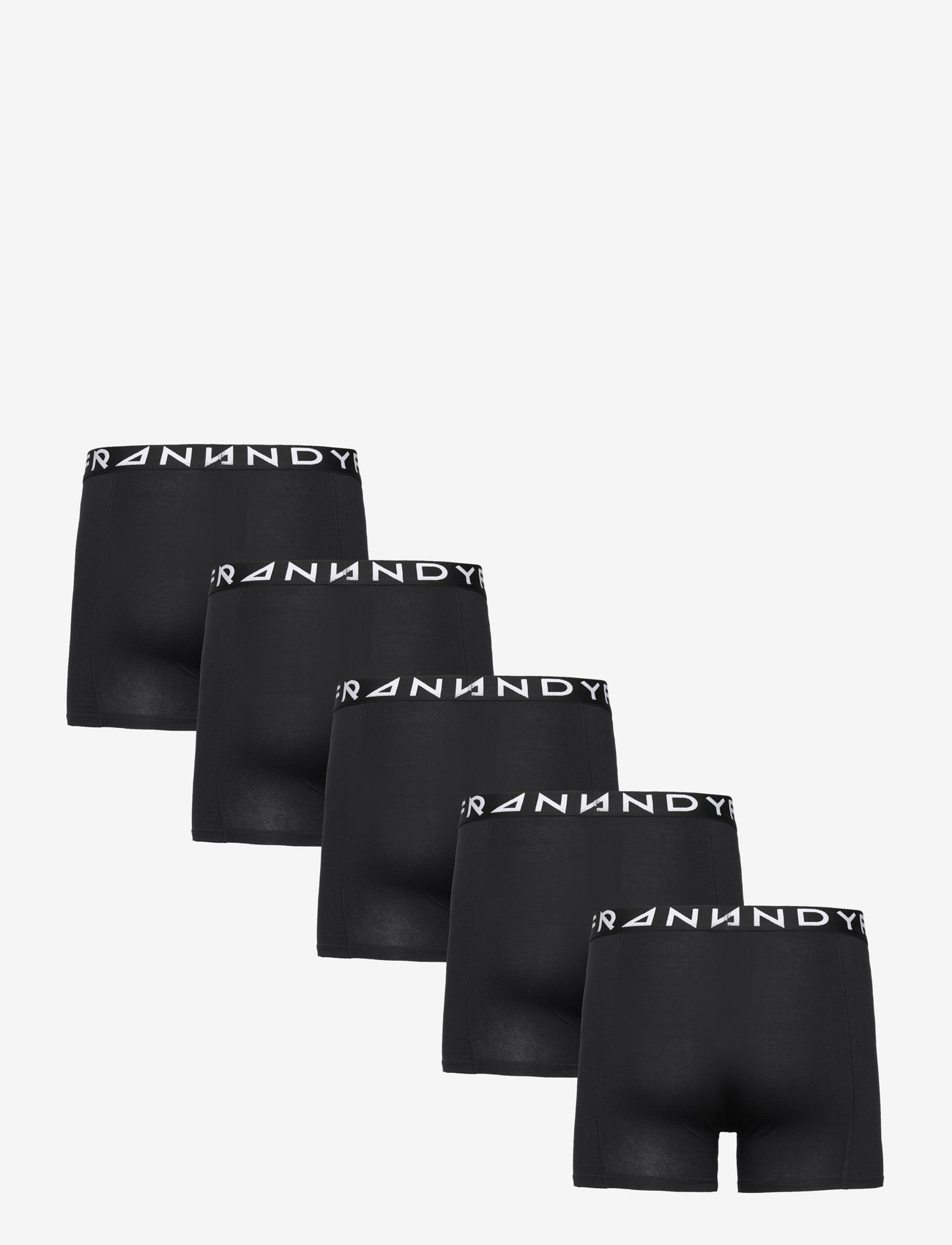Frank Dandy - BO.5p Contrast boxer - multipack underbukser - black - 1