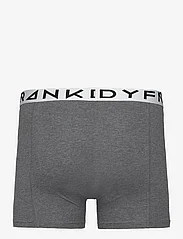 Frank Dandy - BO.5p Reverse boxer - boxershortser - black/dk grey/blue/grey - 7