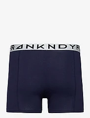 Frank Dandy - BO.5p Reverse boxer - boxershortser - black/dk grey/blue/grey - 9