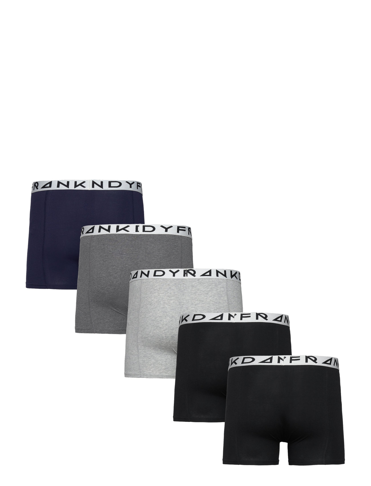 Frank Dandy - BO.5p Reverse boxer - gifts below 15000kr - black/dk grey/blue/grey - 1