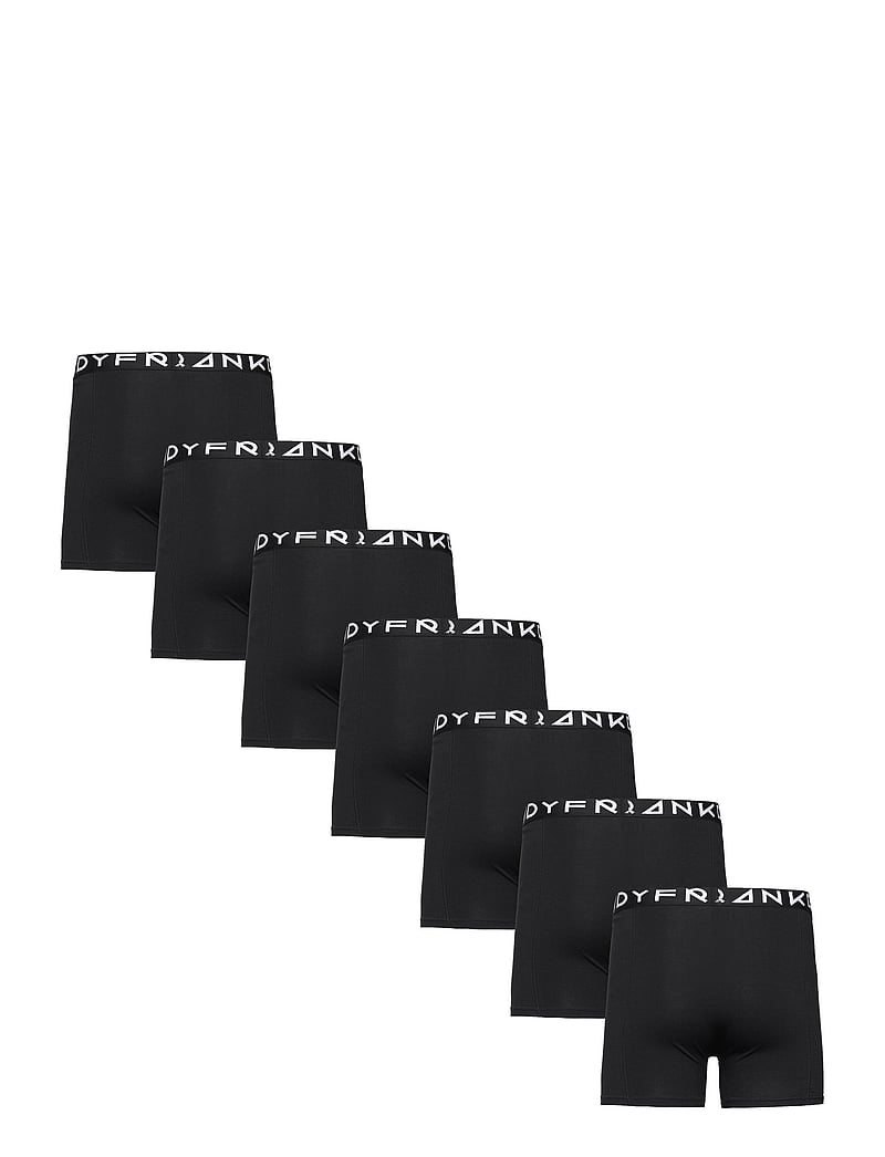 Frank Dandy - BO.7p Contrast boxer - aluspükste mitmikpakk - black - 1