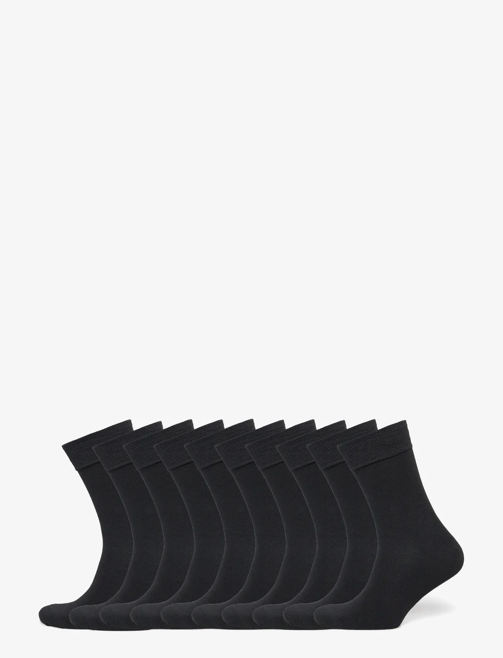 Frank Dandy - BO.10p Crew sock - vanliga strumpor - black - 0