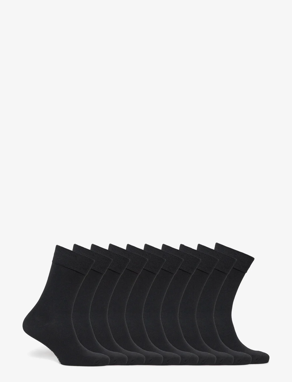 Frank Dandy - BO.10p Crew sock - vanliga strumpor - black - 1