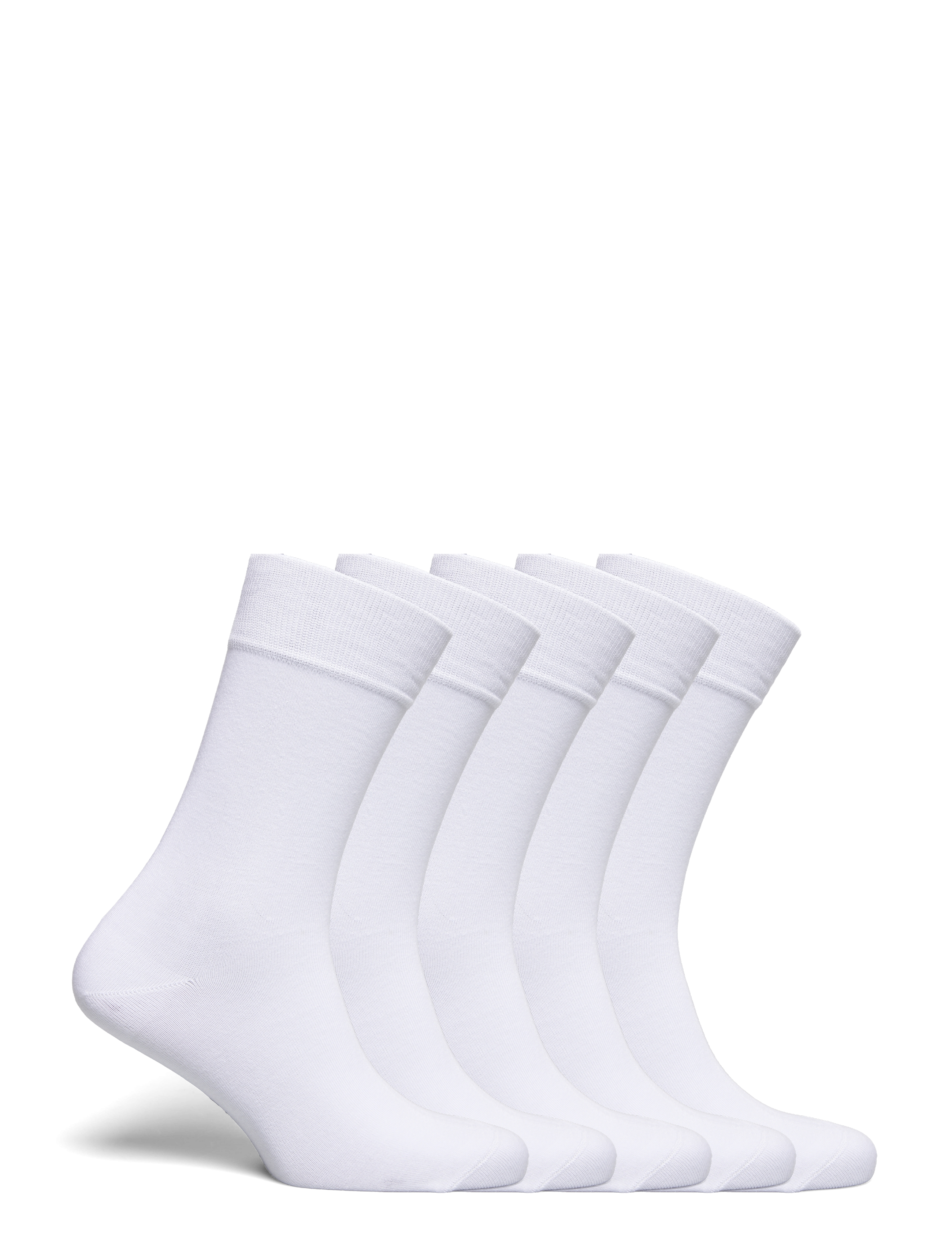 Frank Dandy - Bamboo Solid Crew Sock - crew-socken - white - 1