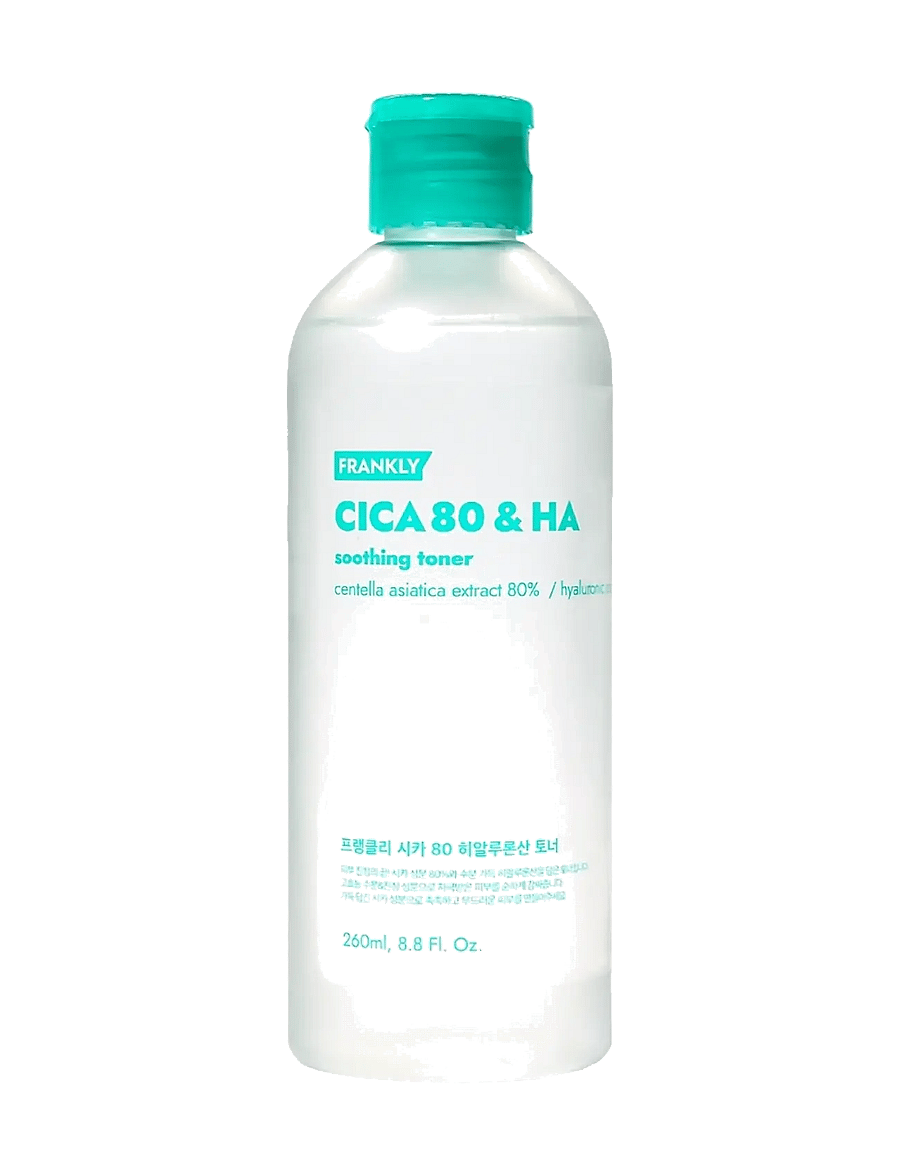 Frankly - Frankly - Cica 80% & Hyaluronic Acid Toner (260 ml.) - clear - 1
