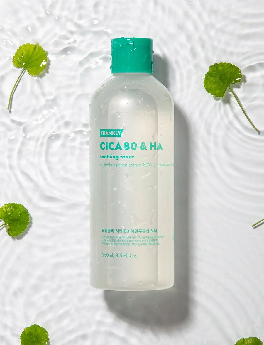 Frankly - Frankly - Cica 80% & Hyaluronic Acid Toner (260 ml.) - clear - 0