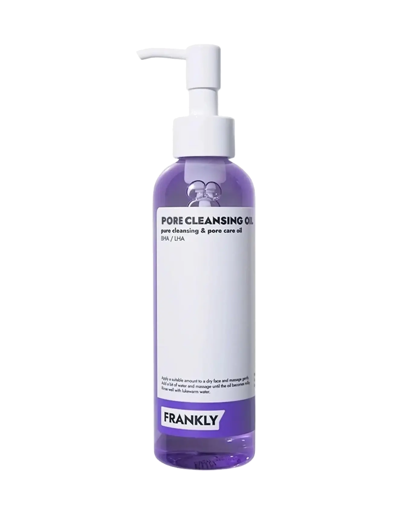 Frankly - Pore Cleansing Oil (200 Ml.), Vinegar & Dressing Bottles Cleanser, Nude, Str: 200 ML