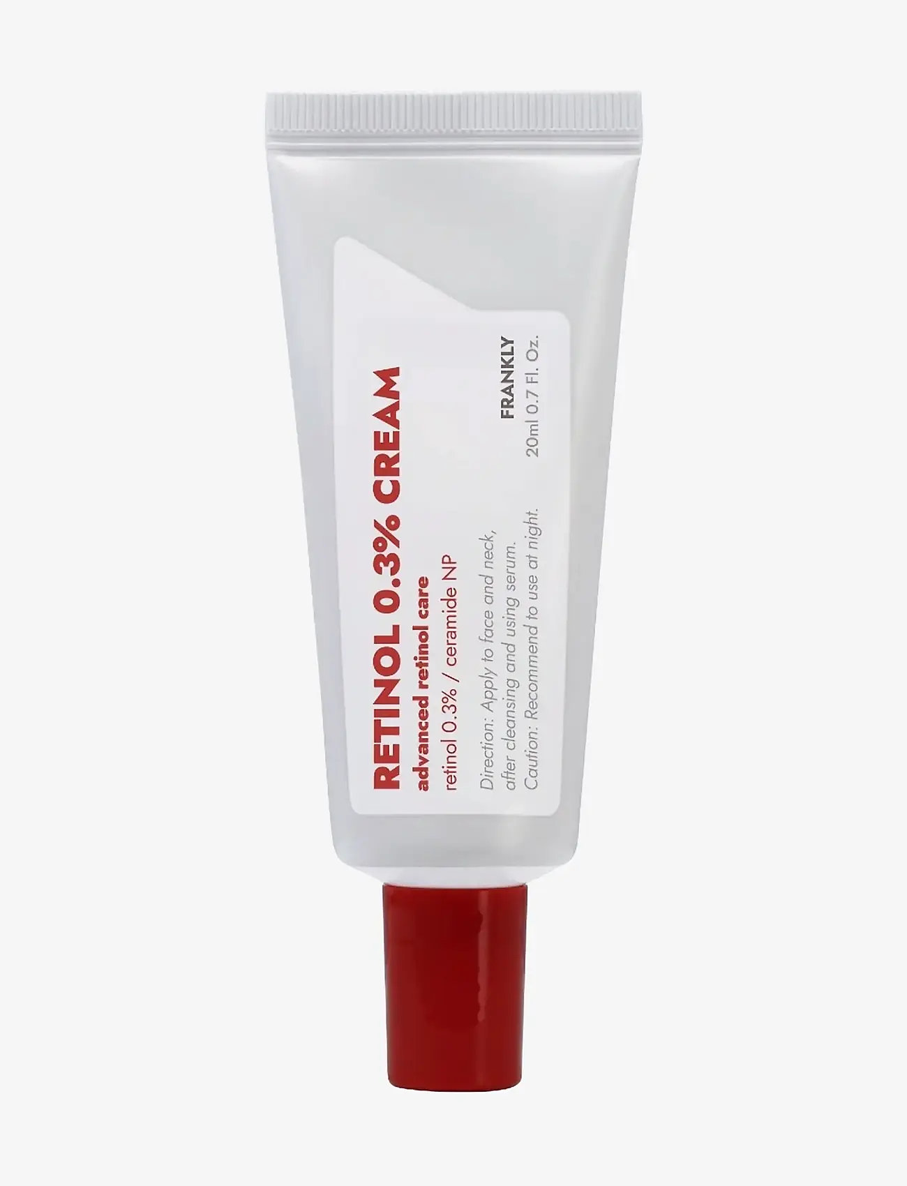 Frankly - Frankly - Retinol 0.3% Cream (20 ml.) - hudpleje - clear - 1