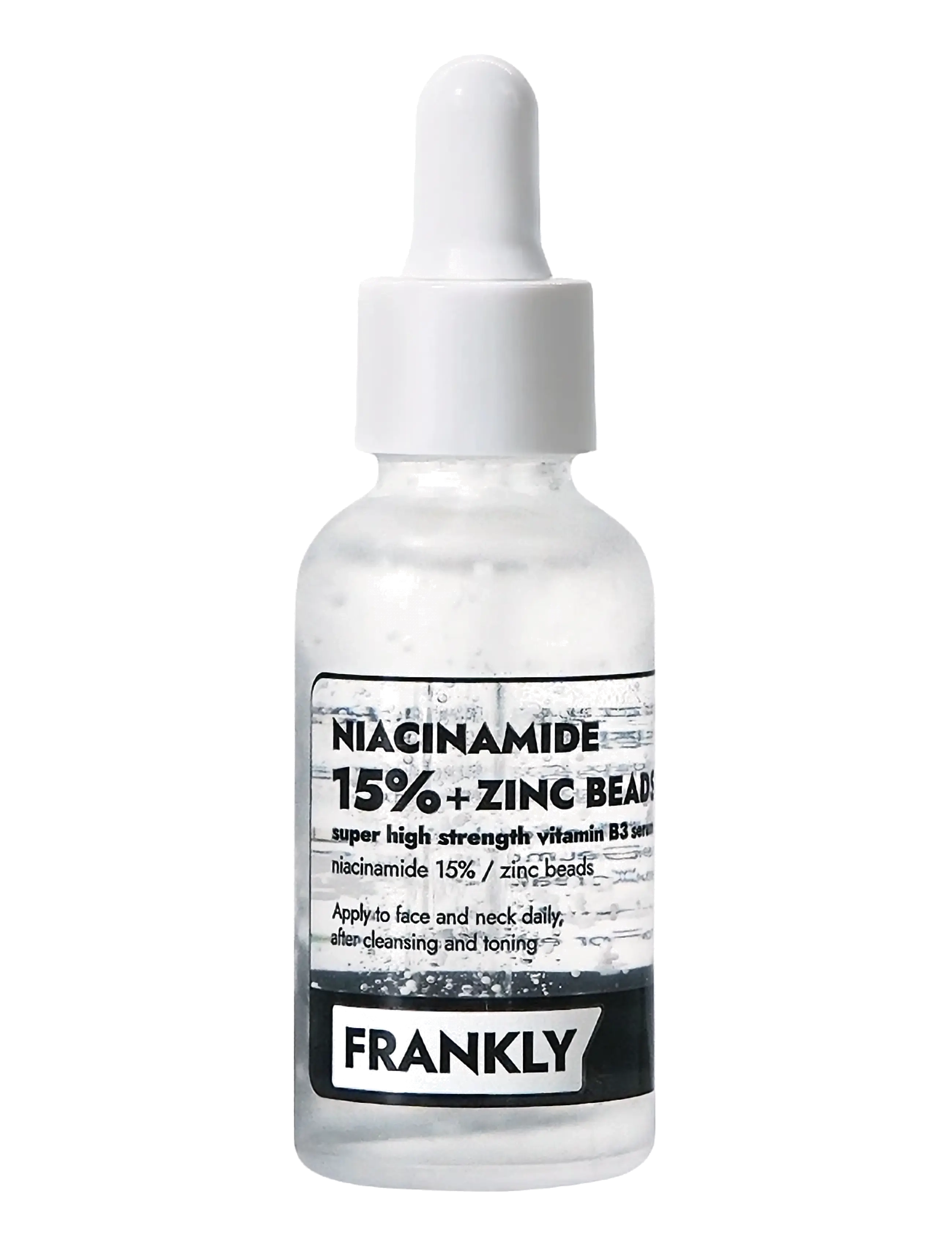 Frankly - Niacinamide 15% Zinc Beads Serum (30 Ml.), Serum, Nude, Str: 30 ML