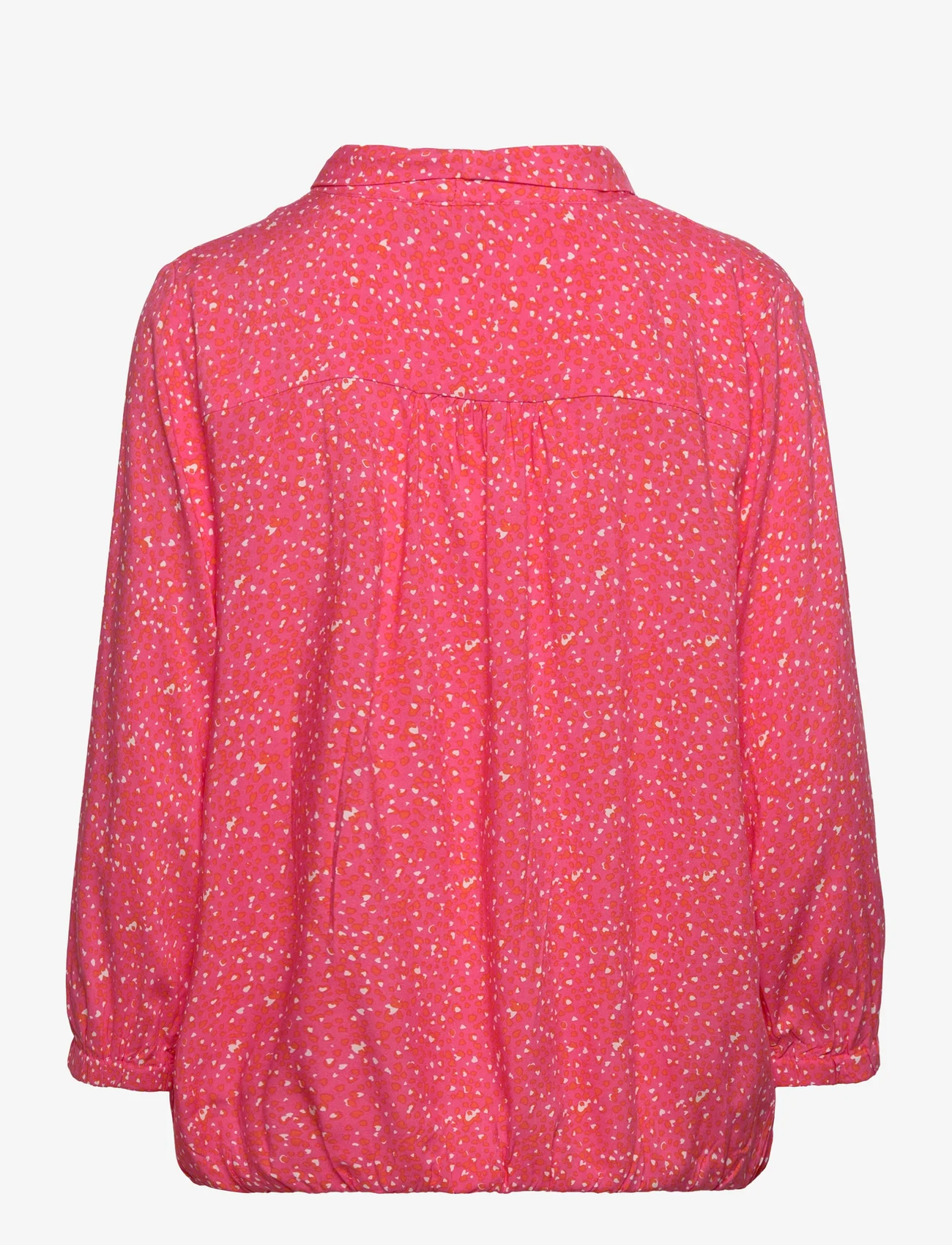 Fransa Curve - FPELISE BL 1 - blouses met lange mouwen - camellia rose mix - 1